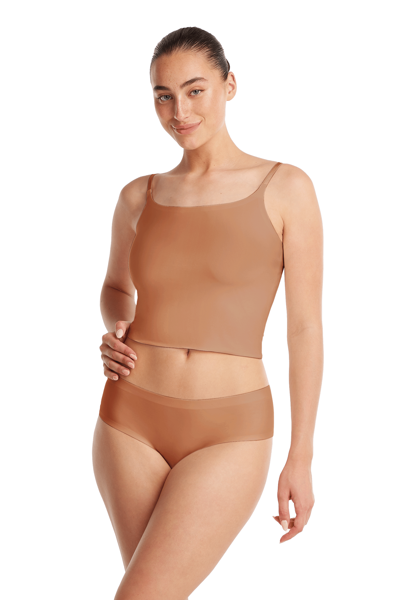 hipster met kant hazelnut