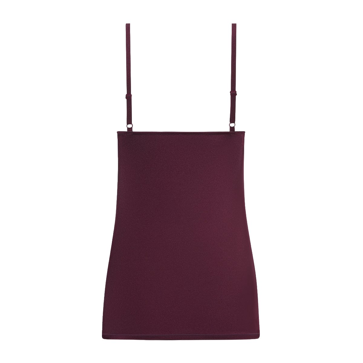Padded bra top wireless cherry burgundy