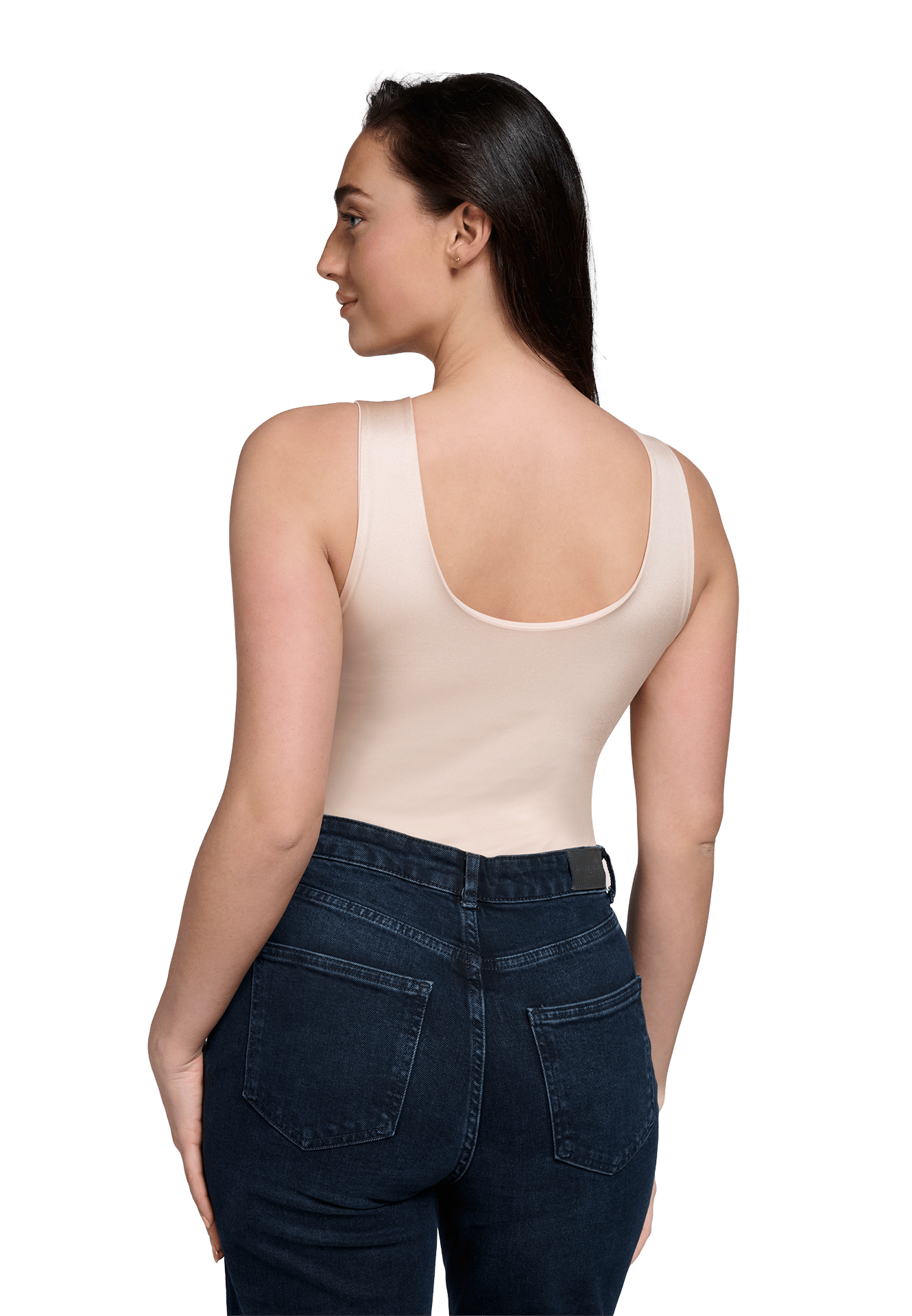 Singlet double layer shiny almond 