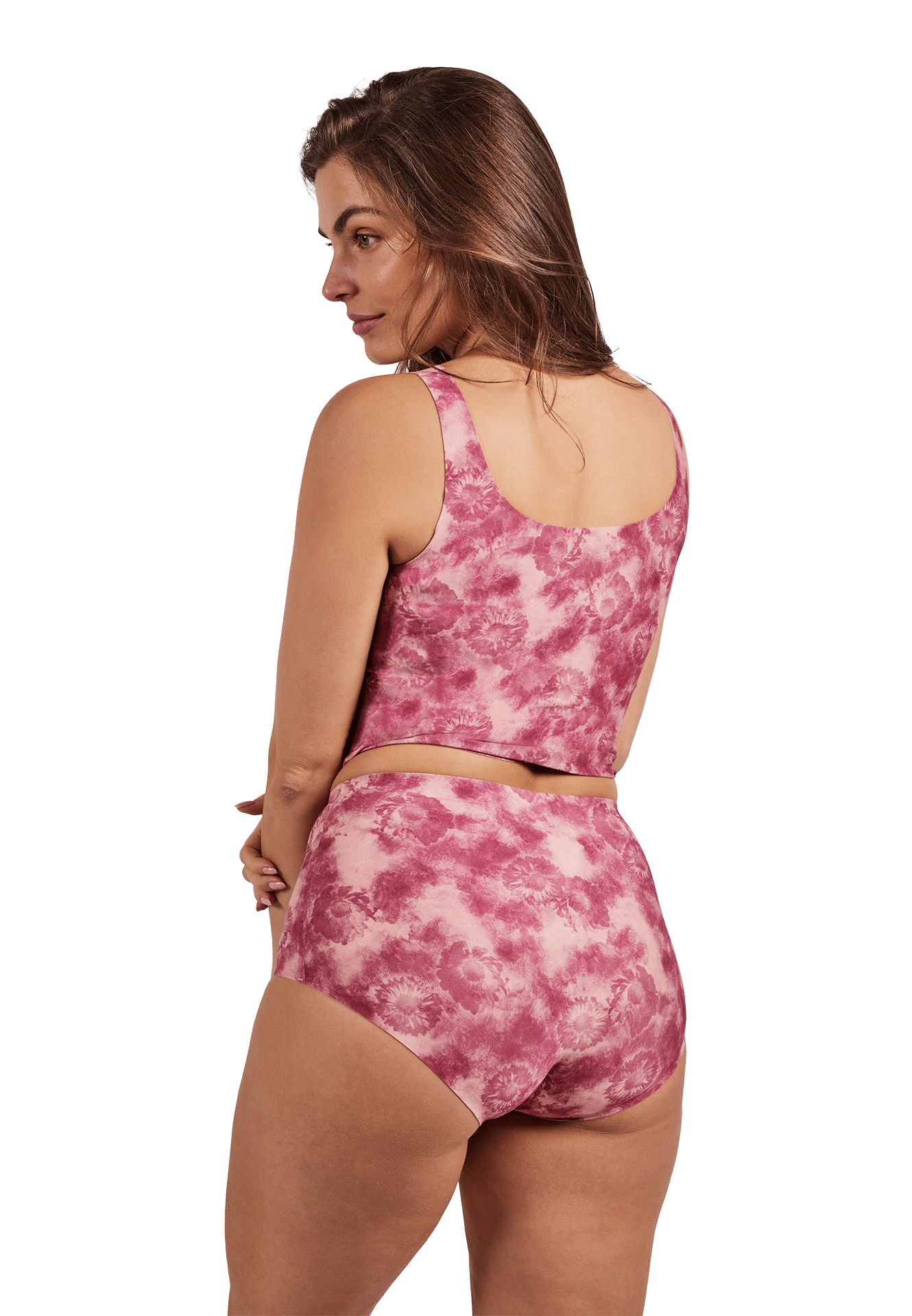 High waist spring flowers 
