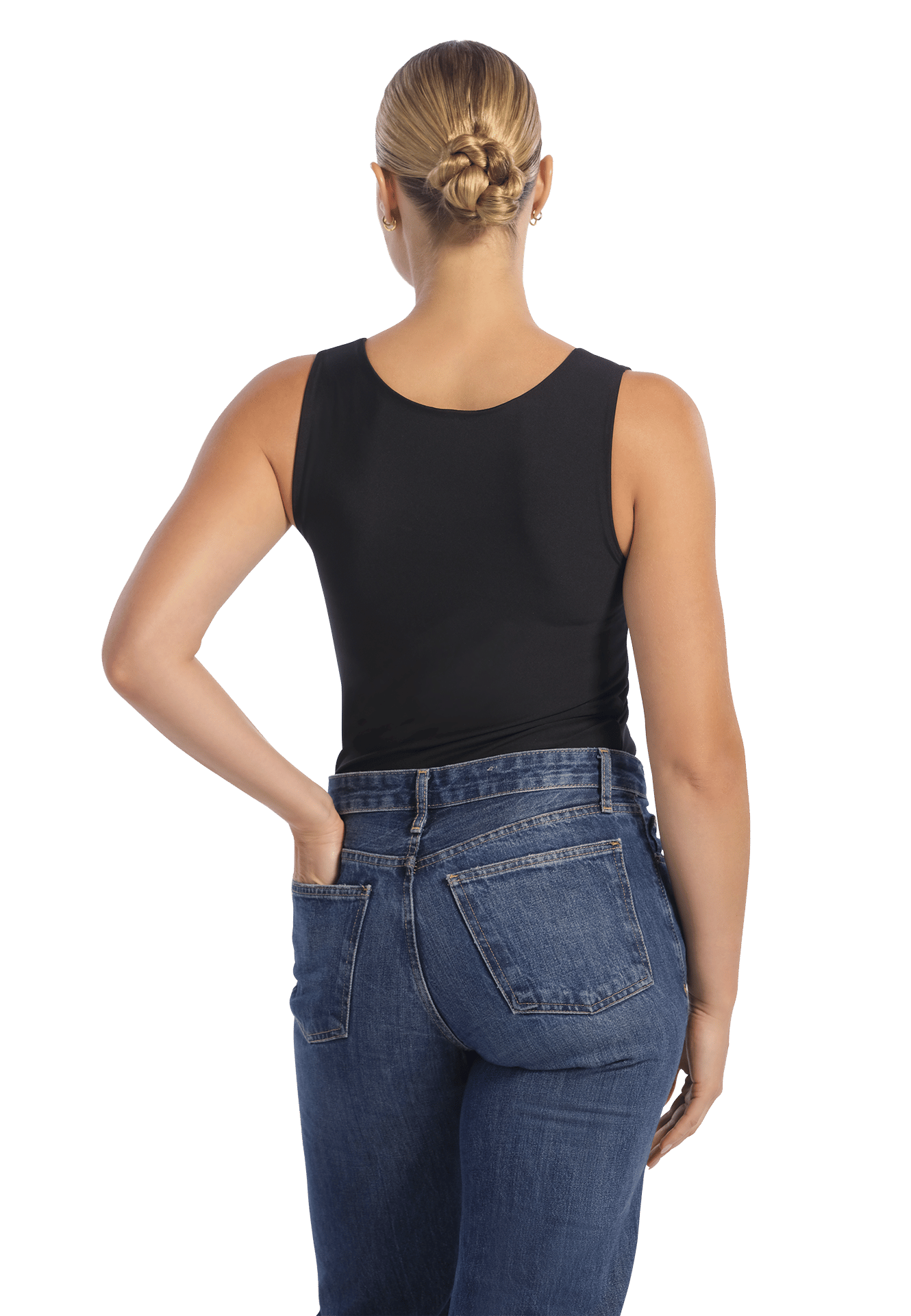 Singlet double layer zwart 