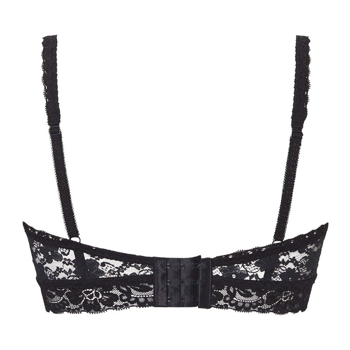 Bralette cupmaat B tot F zwart