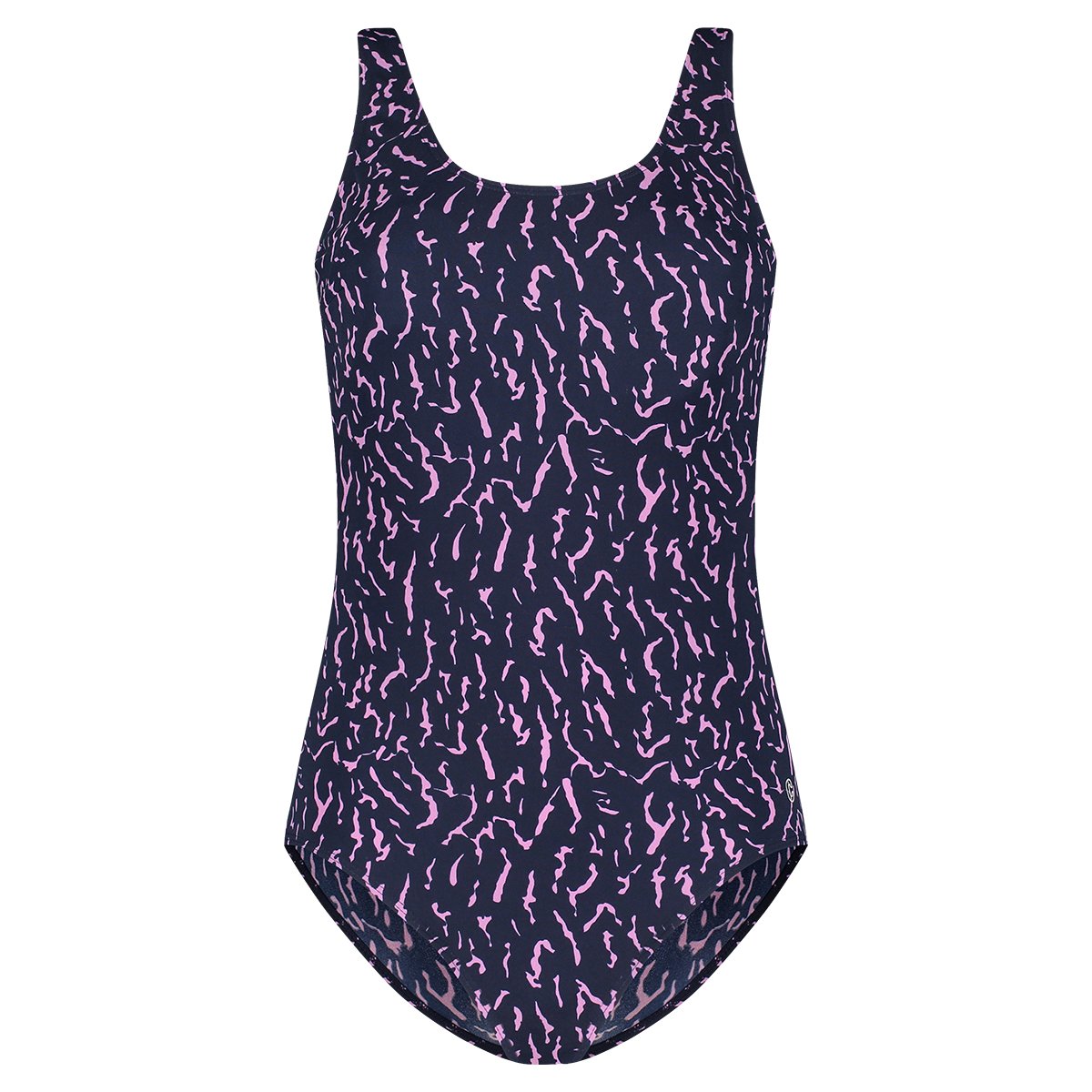 Badpak soft cup animal stripe navy