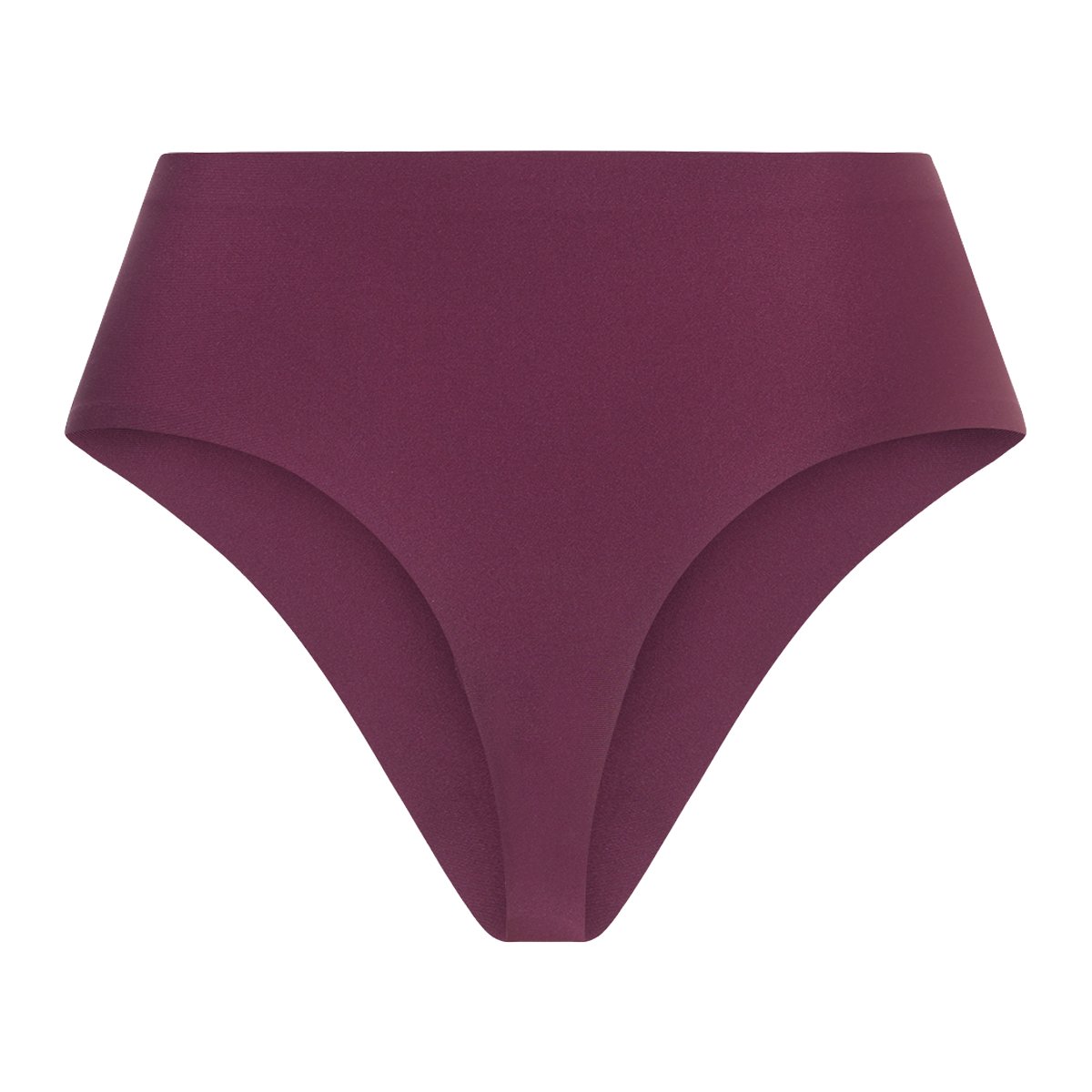 String high waist cherry burgundy