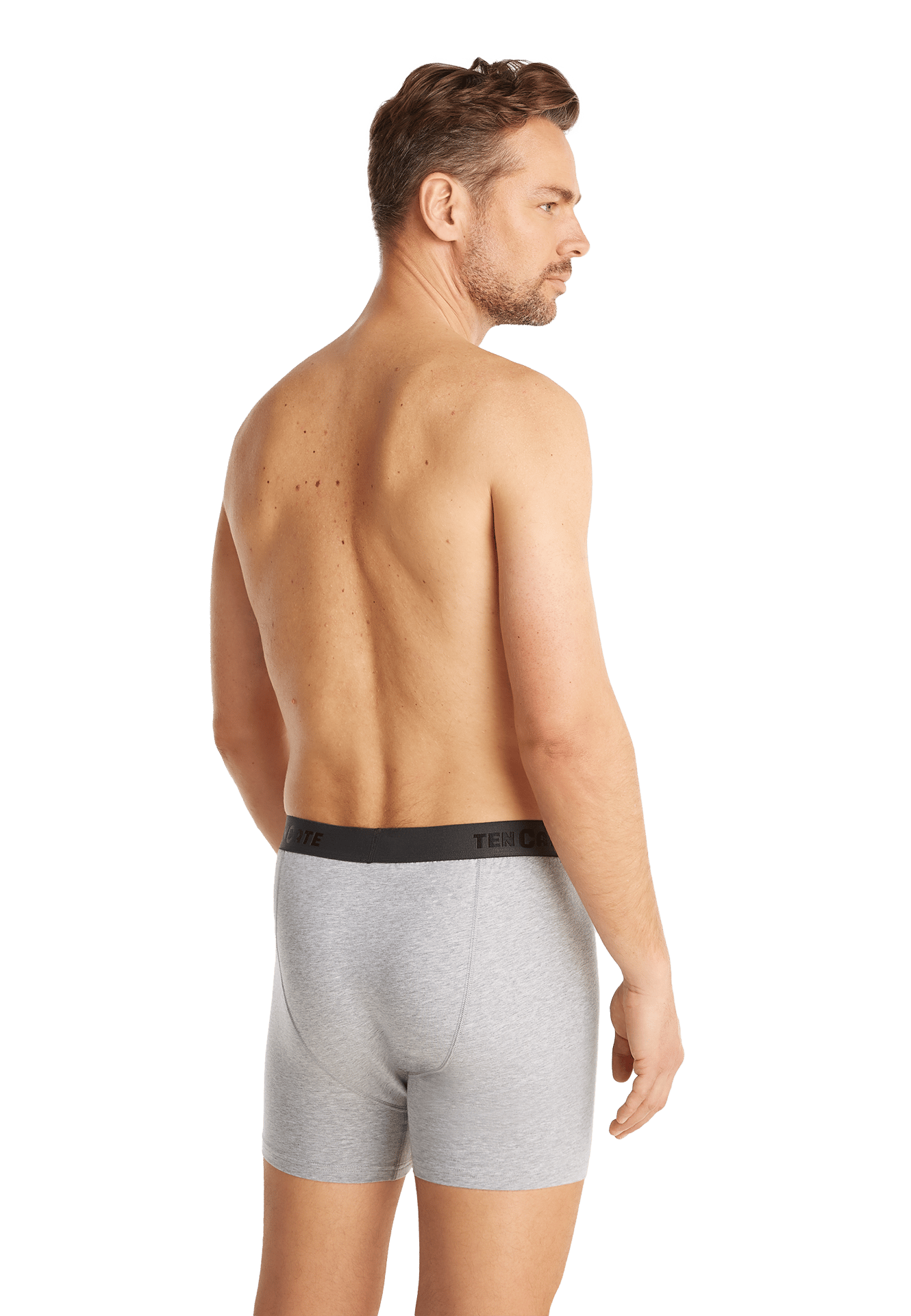 shorts met gulp grey melange 2 pack