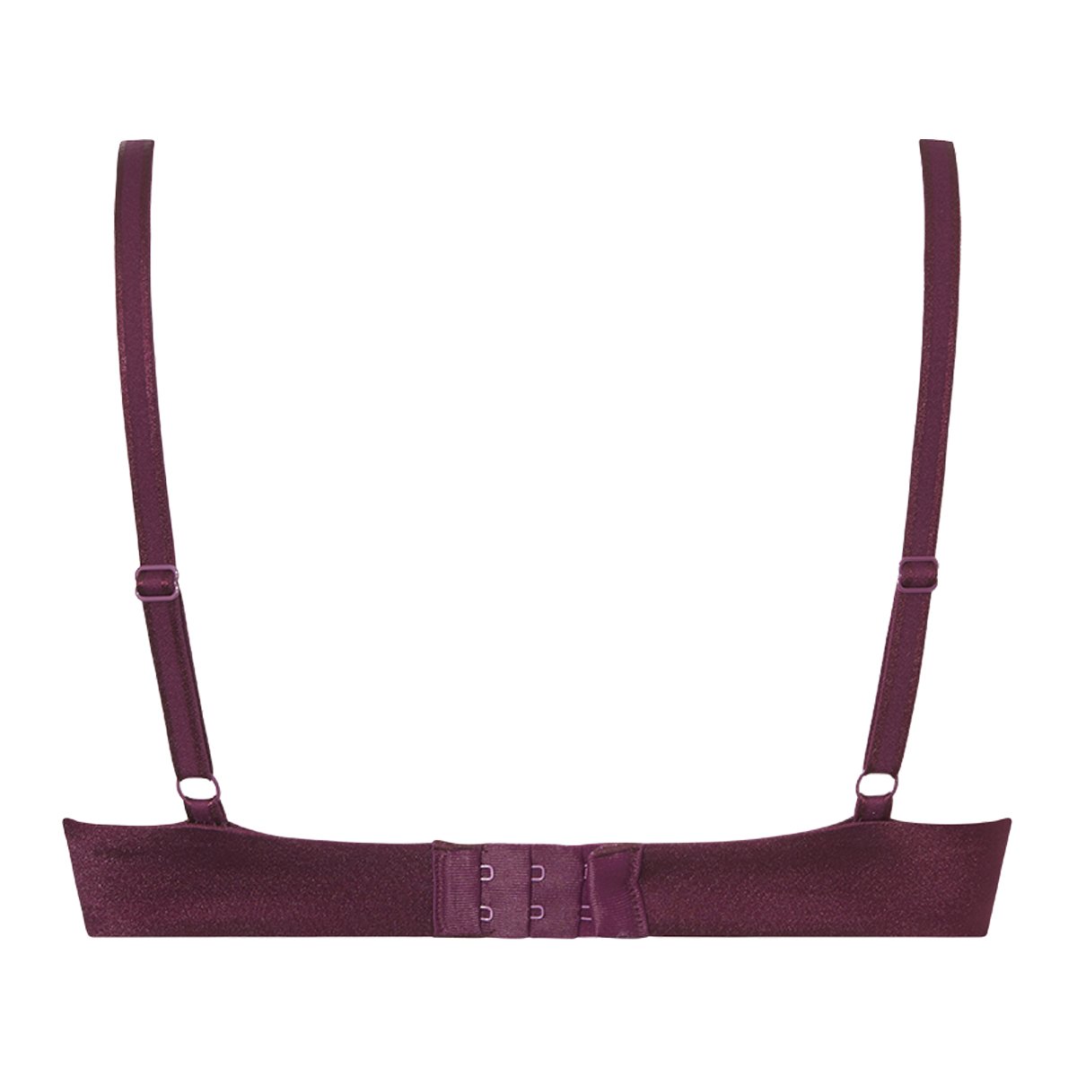 Voorgevormde bh zonder beugel cherry burgundy