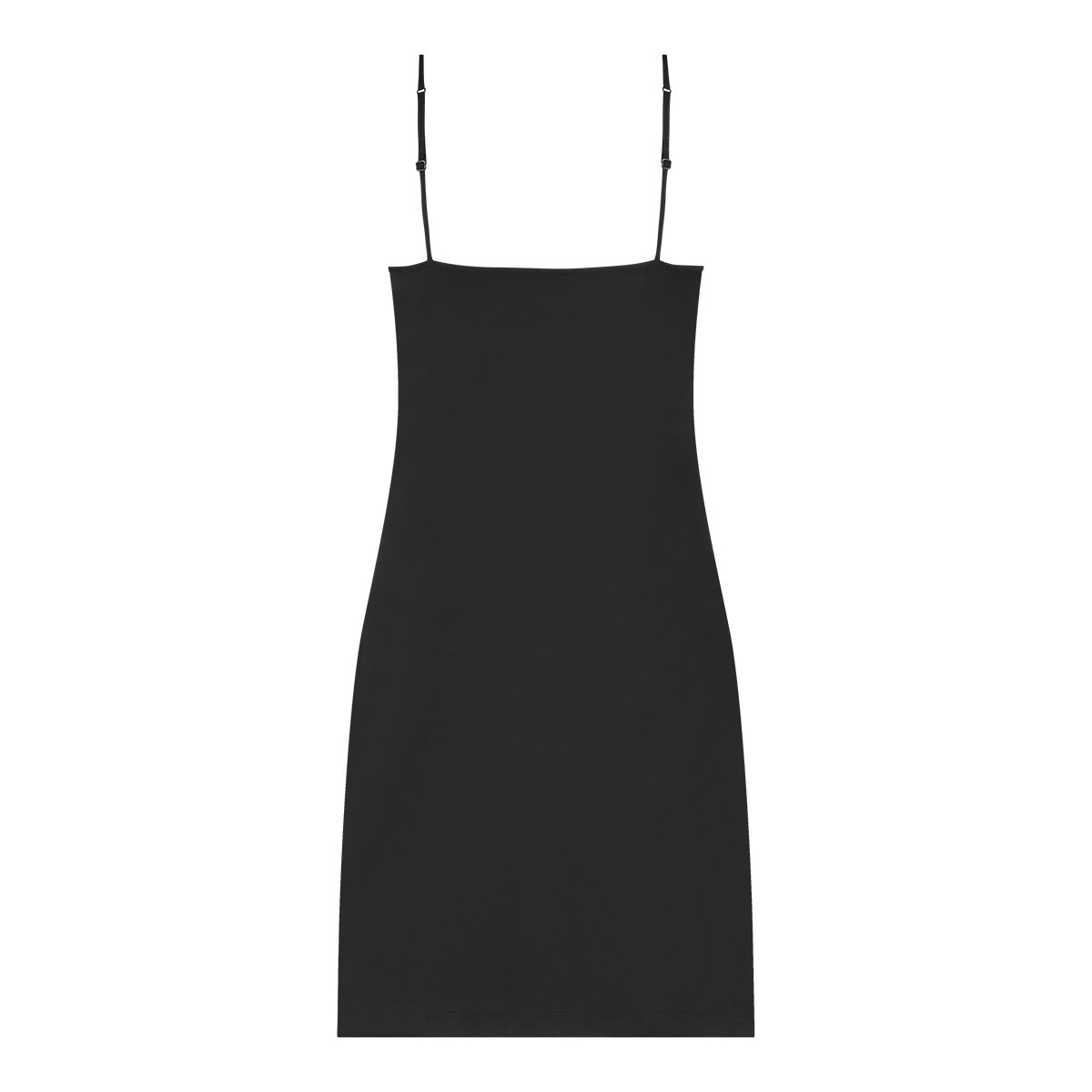 onderjurkje v-neck zwart