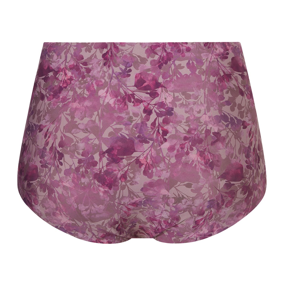High waist inked flowers
