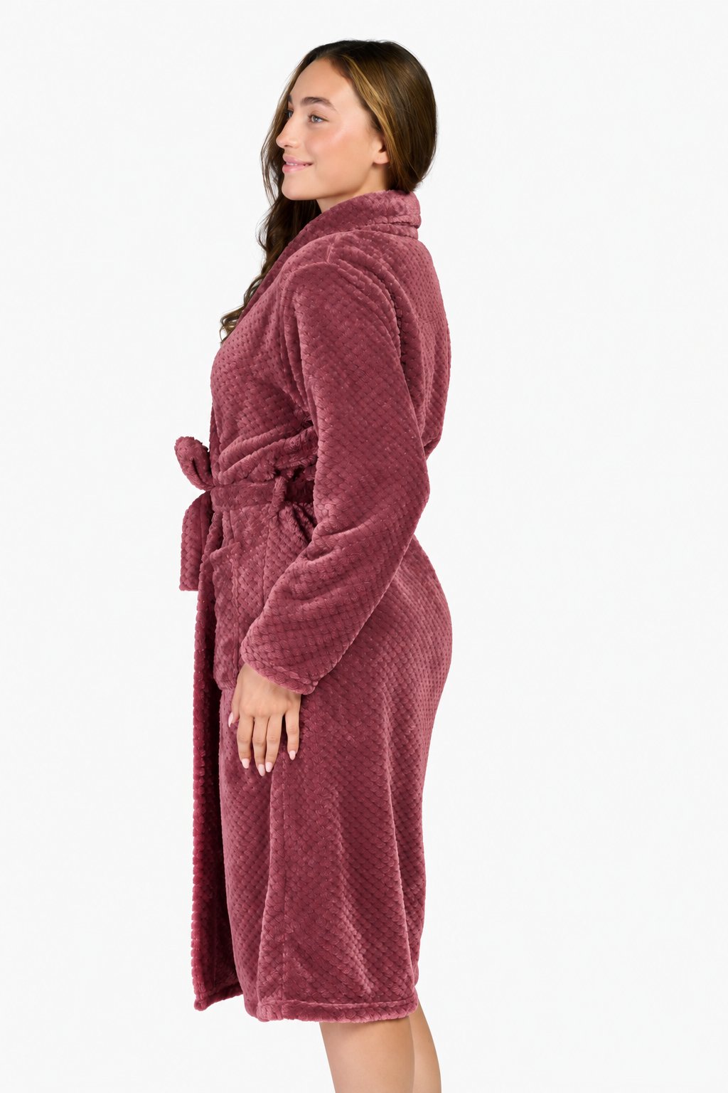 Badjas warm rose