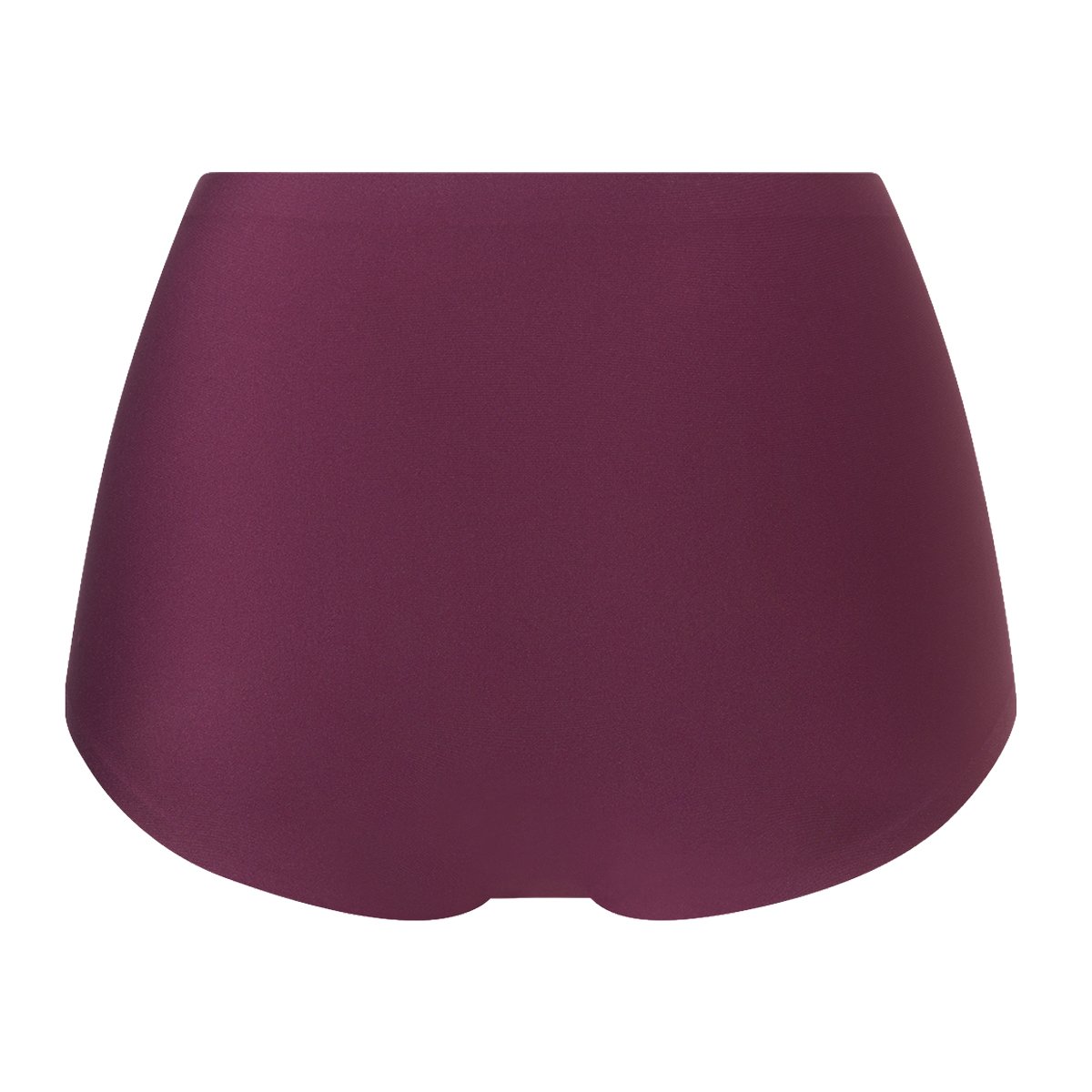 High waist cherry burgundy