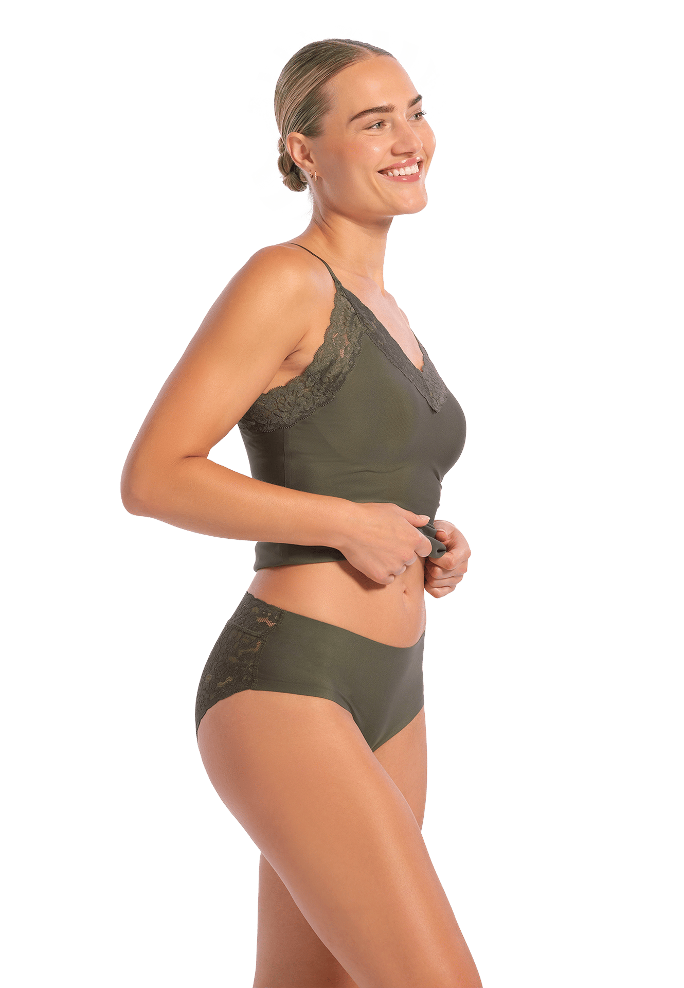 Hipster met kant forest mist