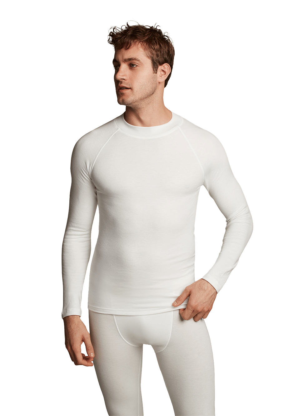 Thermo long sleeve snow white