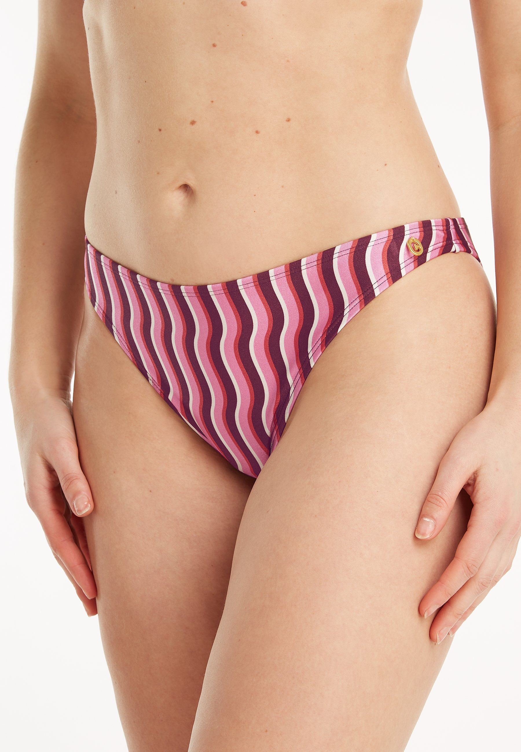 Cheeky bikini bottom groovy wave