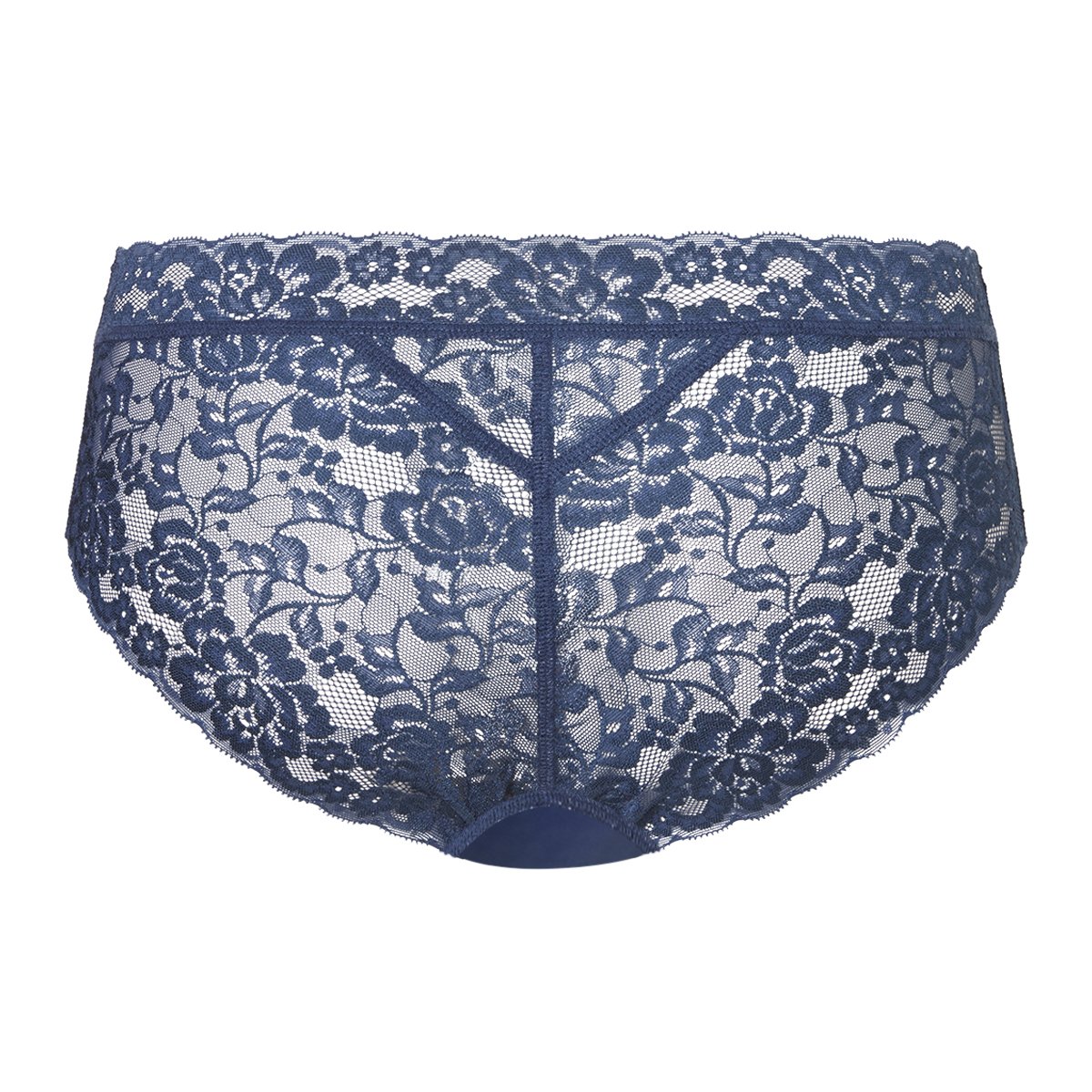 Hipster met kant smokey teal