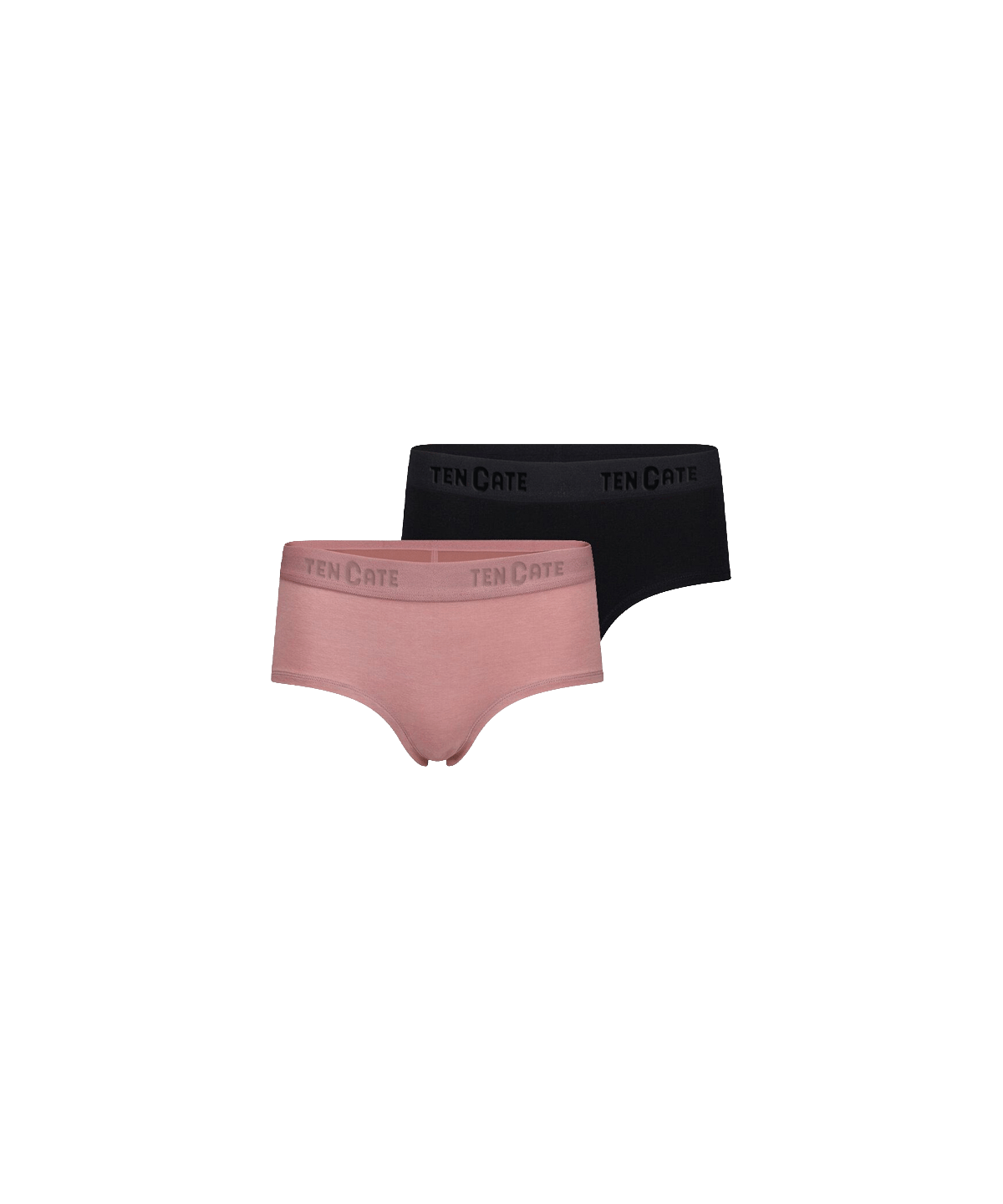 Hipster 2-pack roze/zwart 