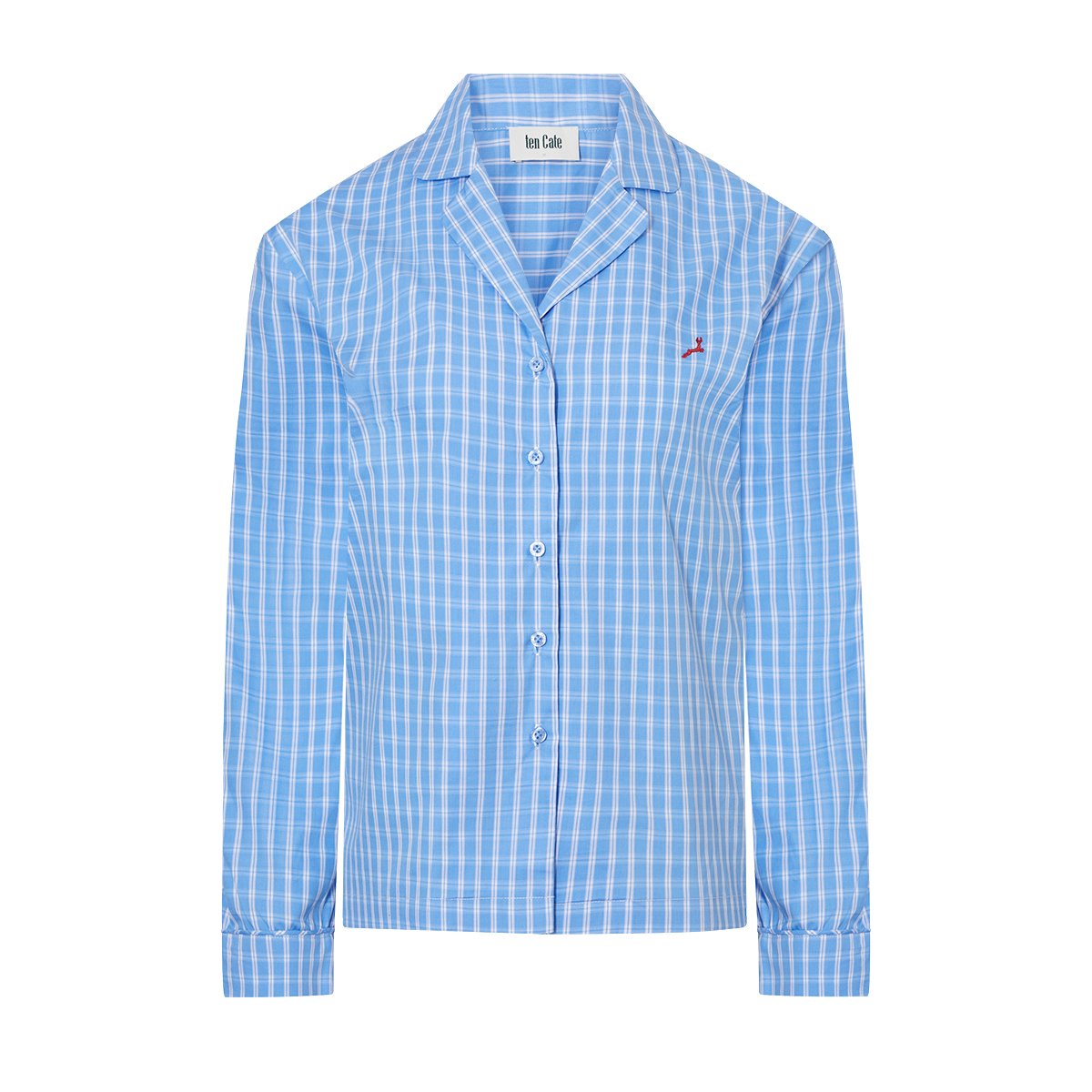 Pyjama set blue check