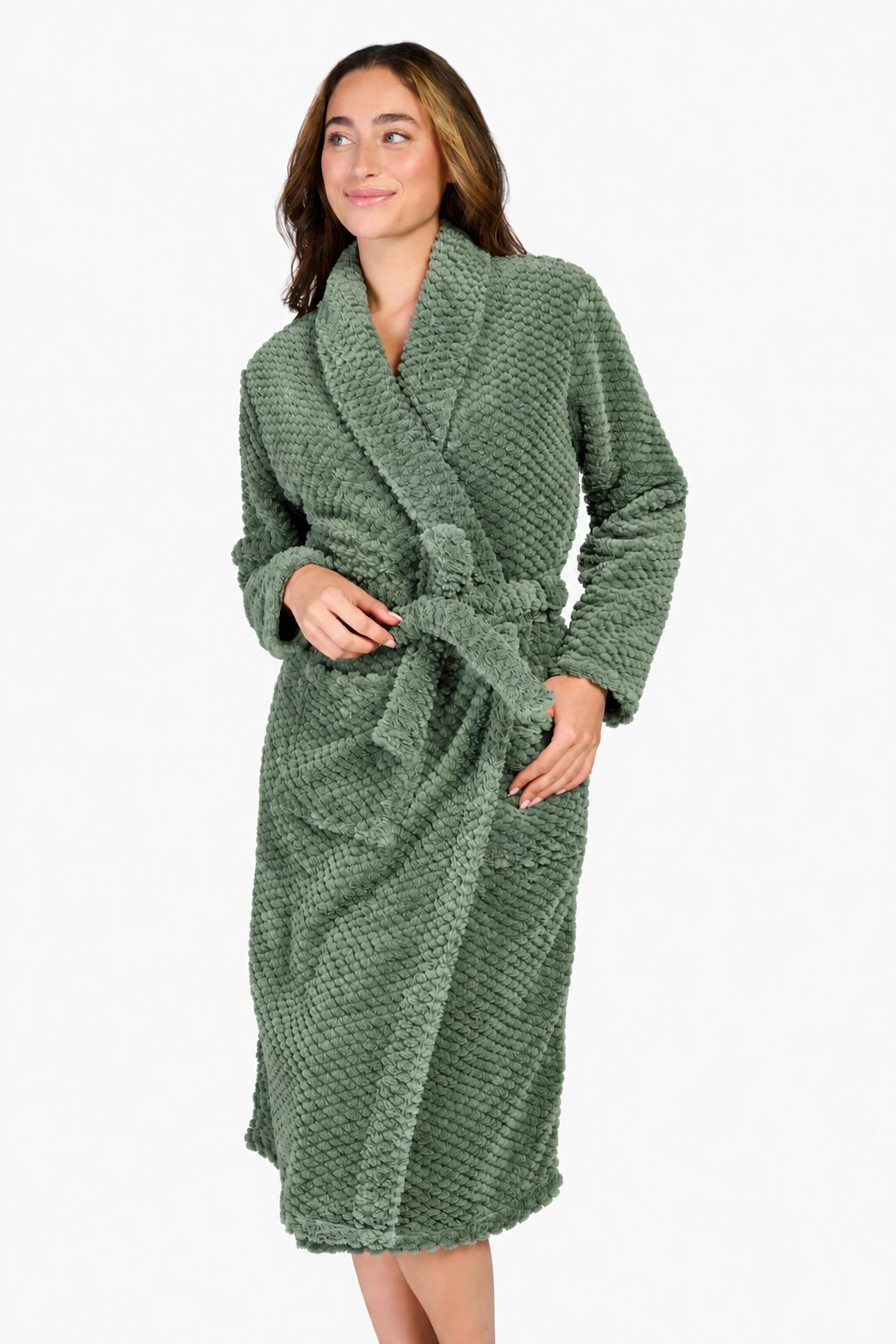 Badjas mellow green