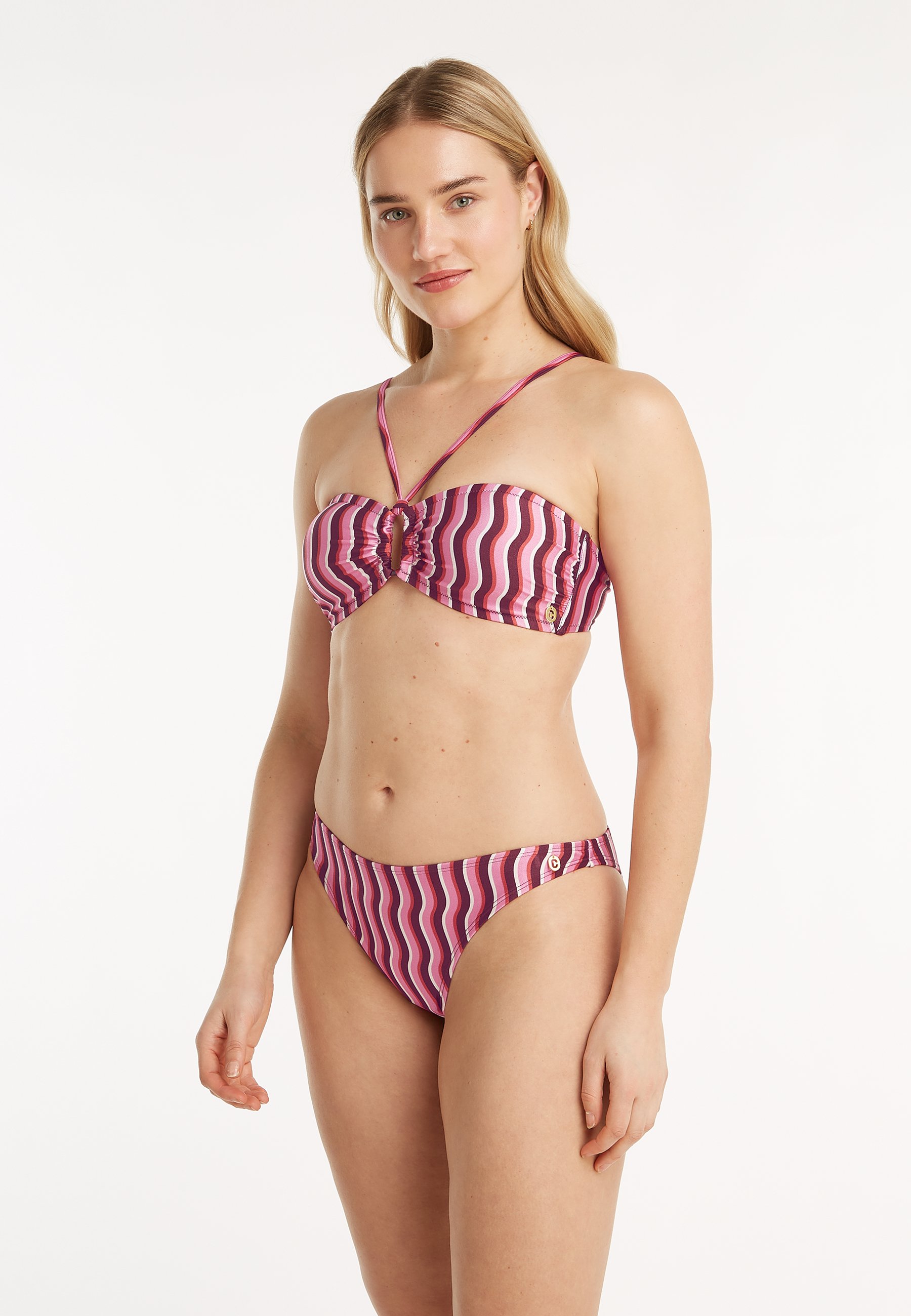 Cheeky bikini bottom groovy wave