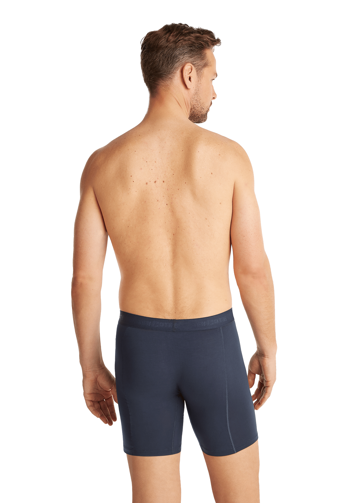 long shorts navy 2 pack