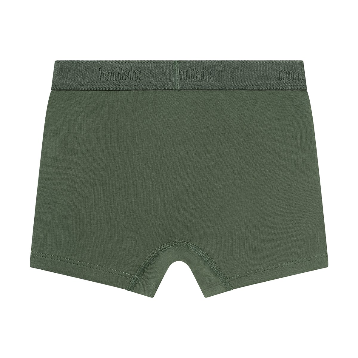 Shorts jumping deer gradient moss