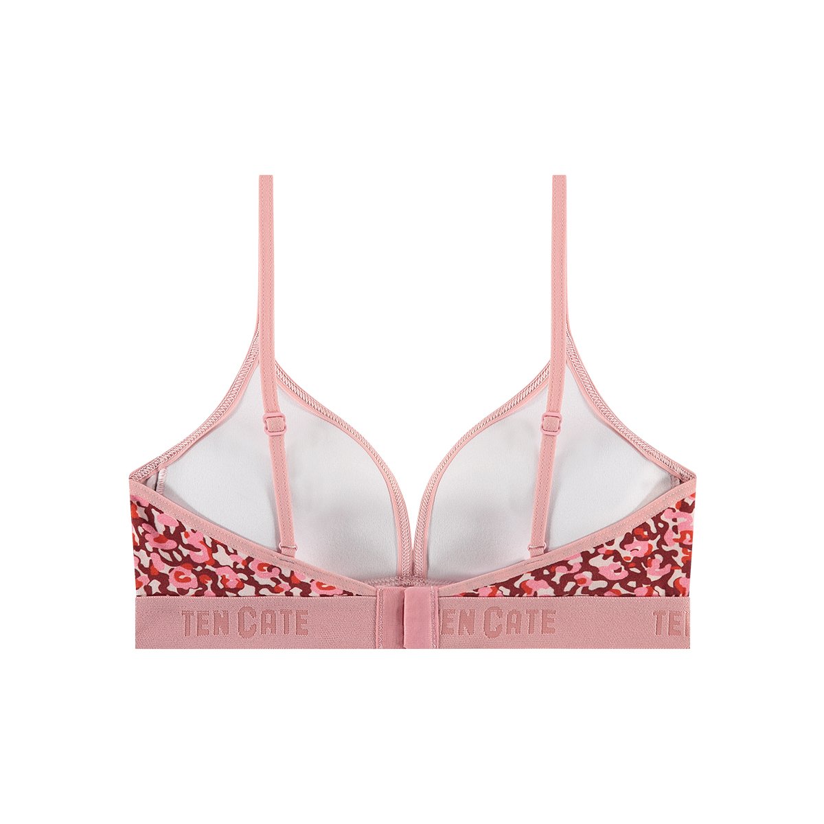 voorgevormde BH top cute leopard