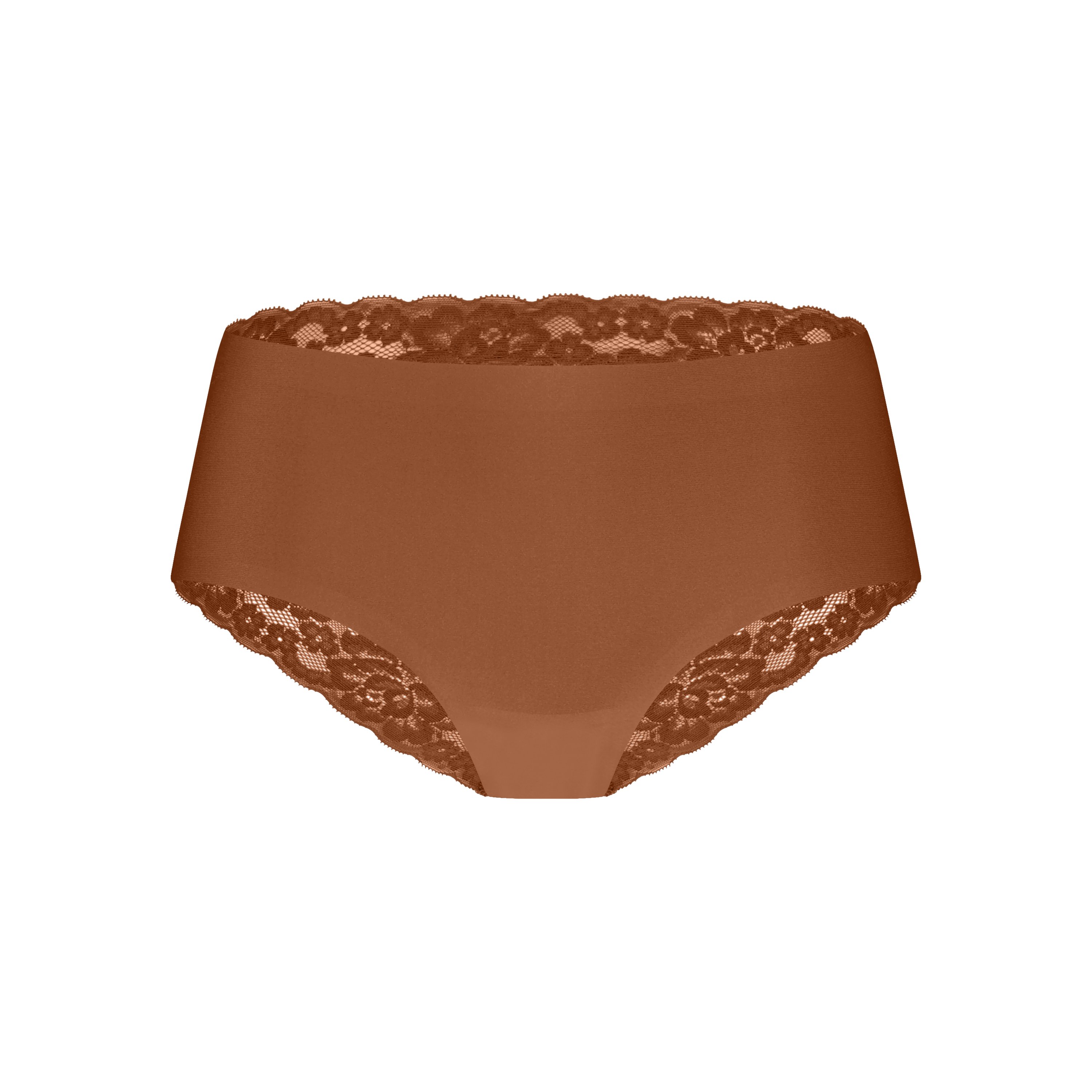 hipster met kant pecan