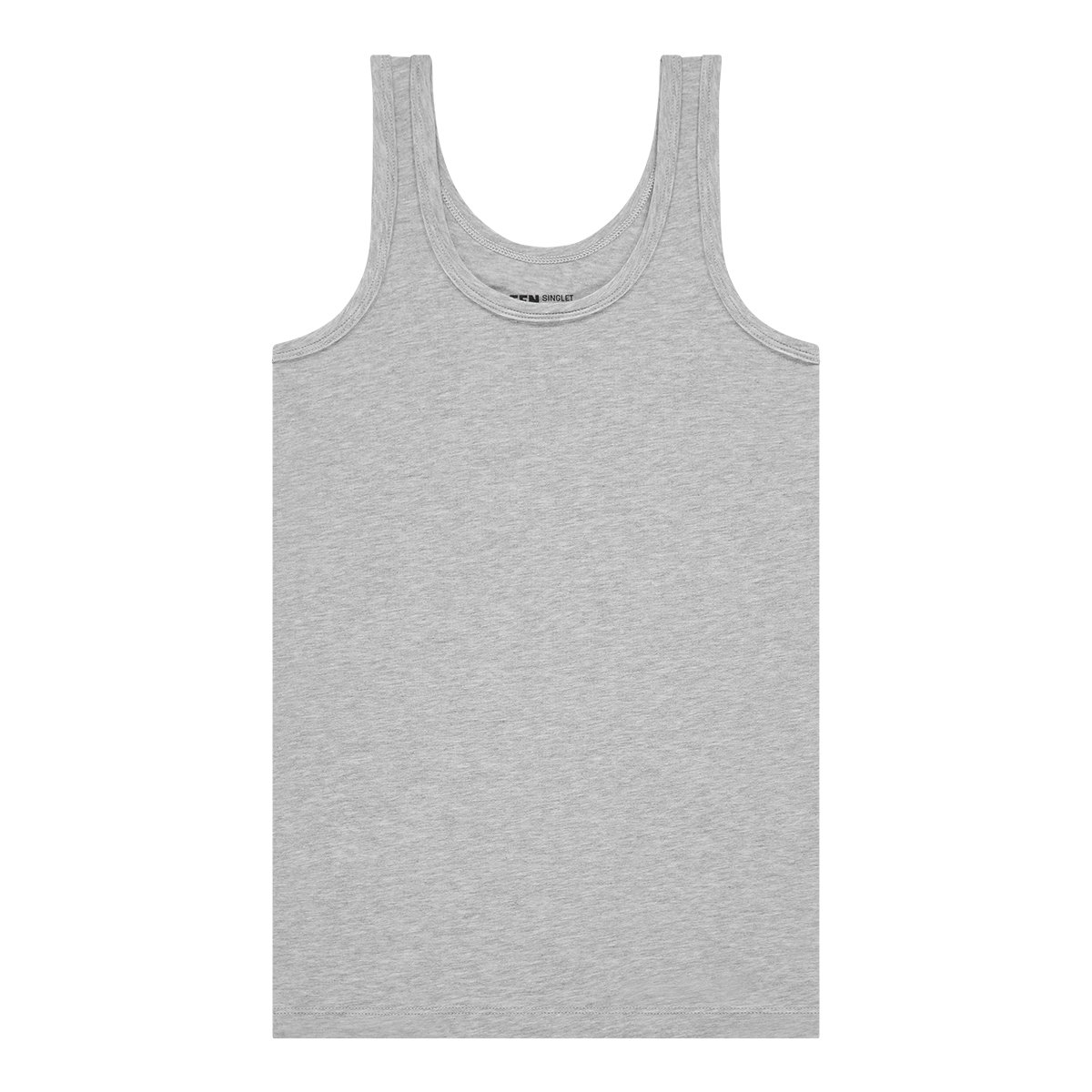singlet grey melange