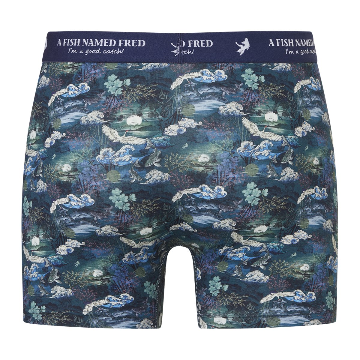 Fuji dream japanese story multicolor blue 2-pack
