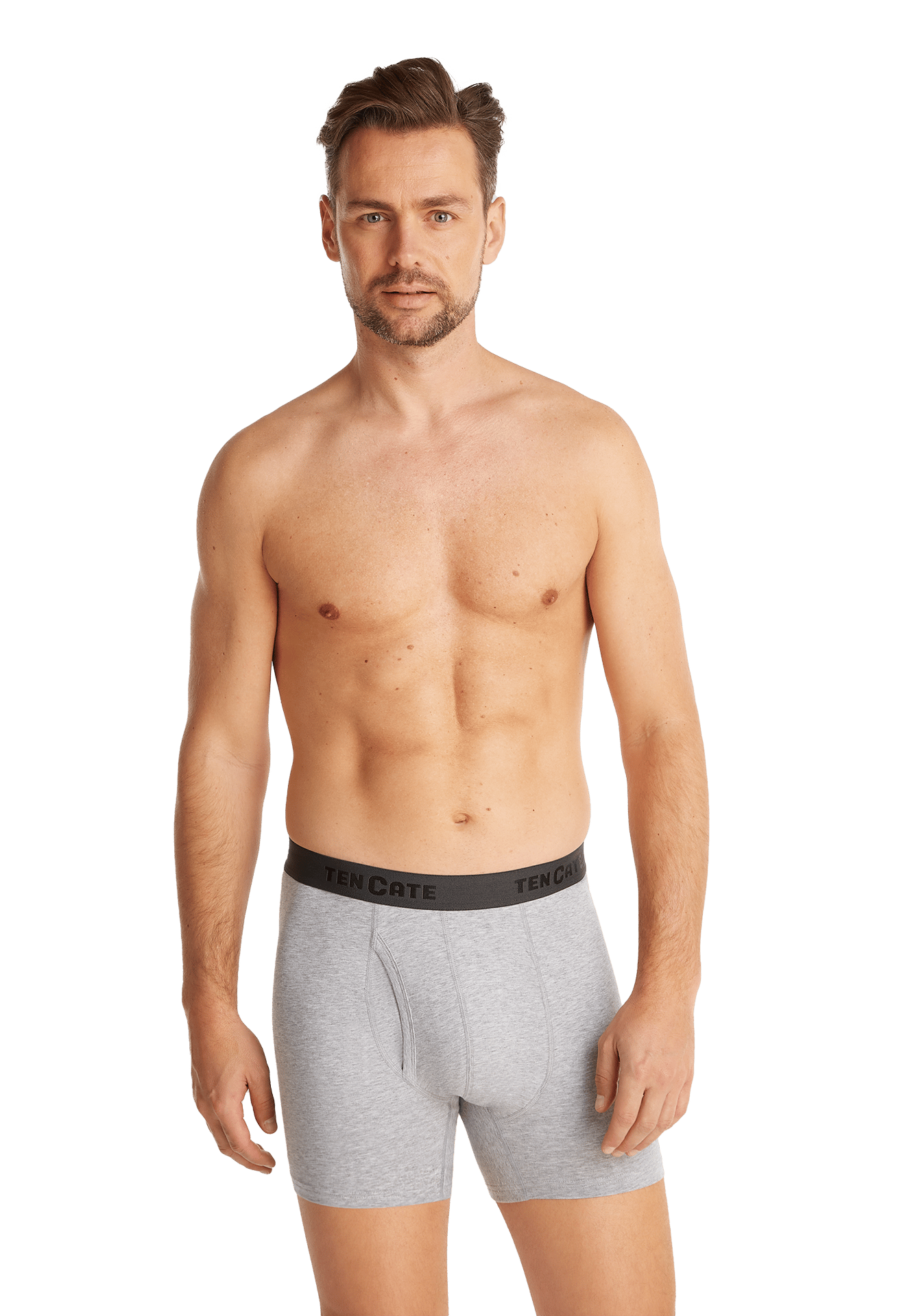 shorts met gulp grey melange 2 pack