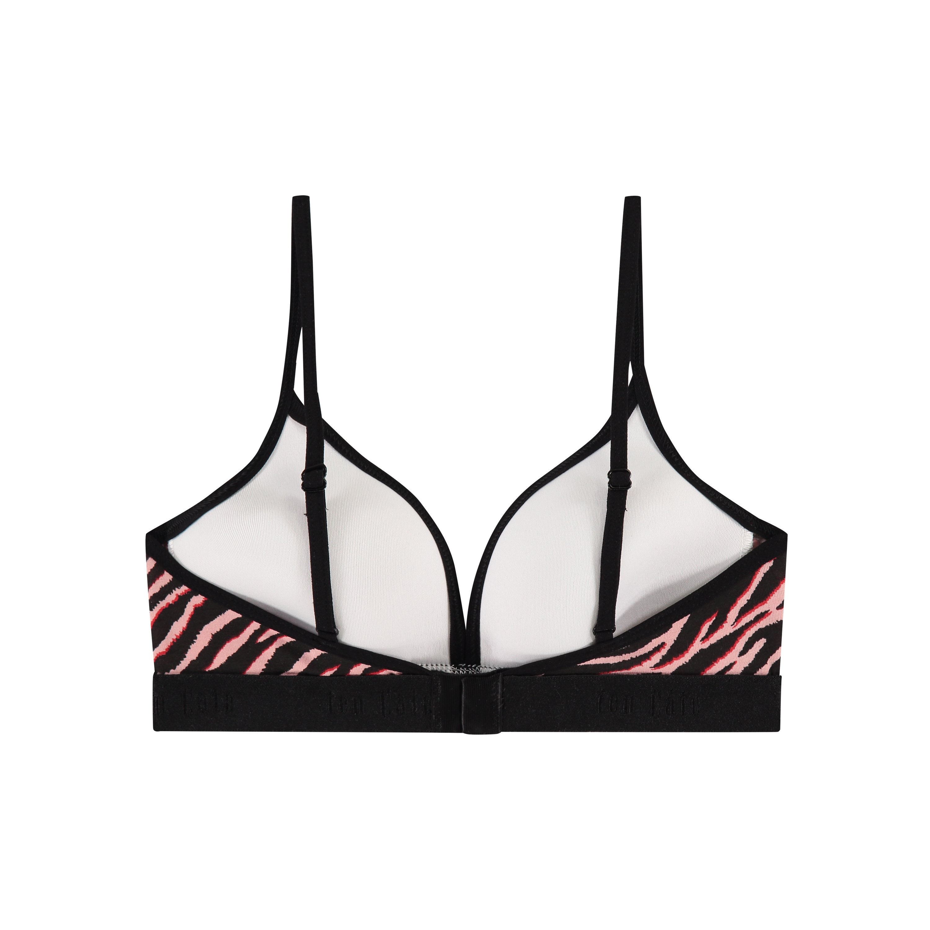 voorgevormde BH top zebra