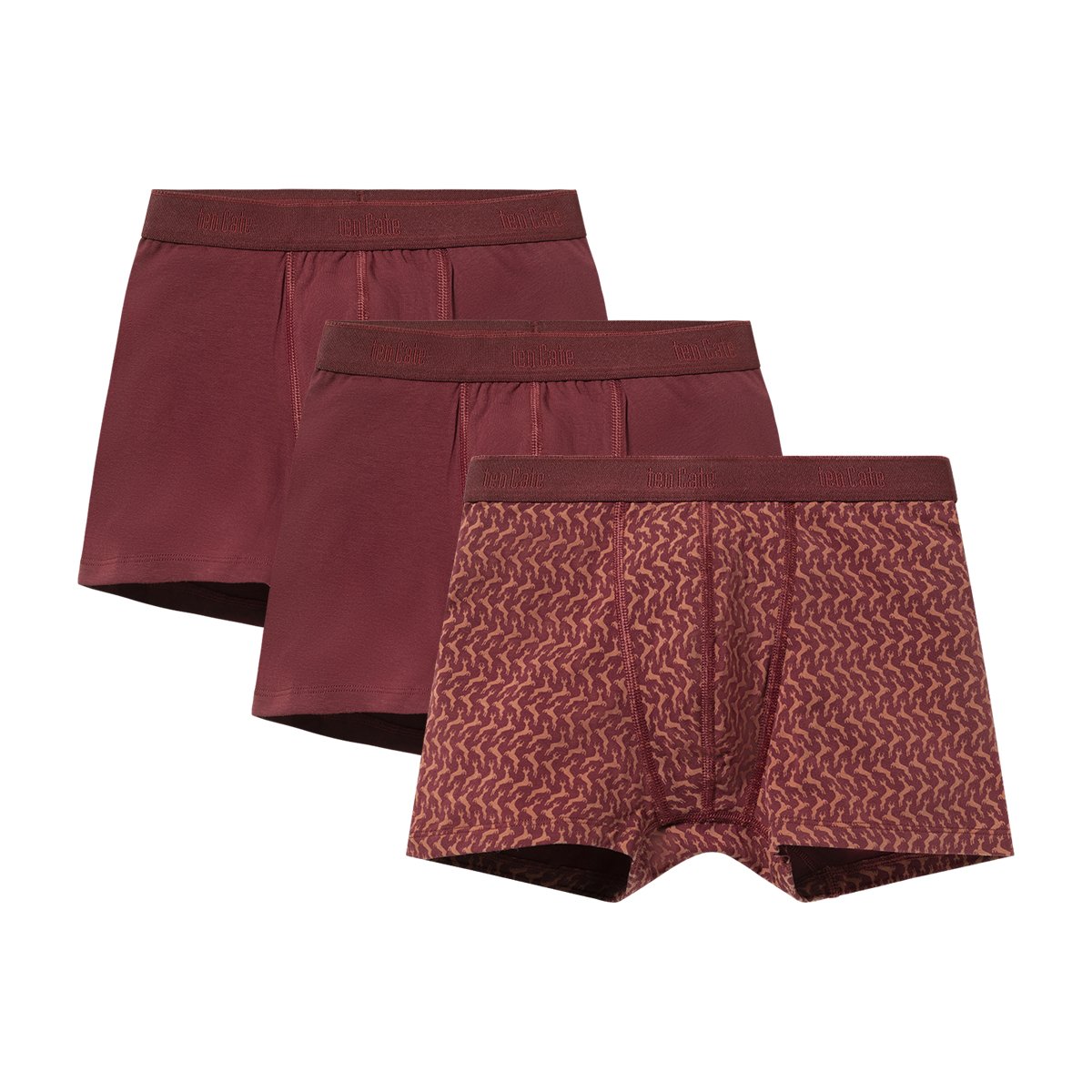 Shorts jumping deer dahlia 3-pack