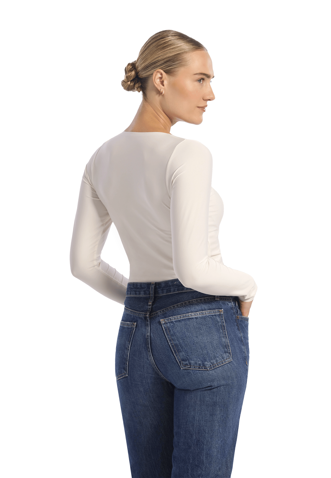 Shirt met lange mouw off white