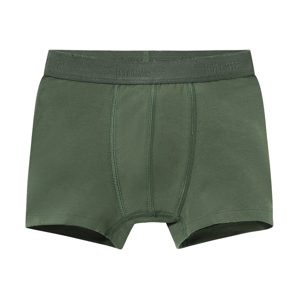 Shorts jumping deer gradient moss