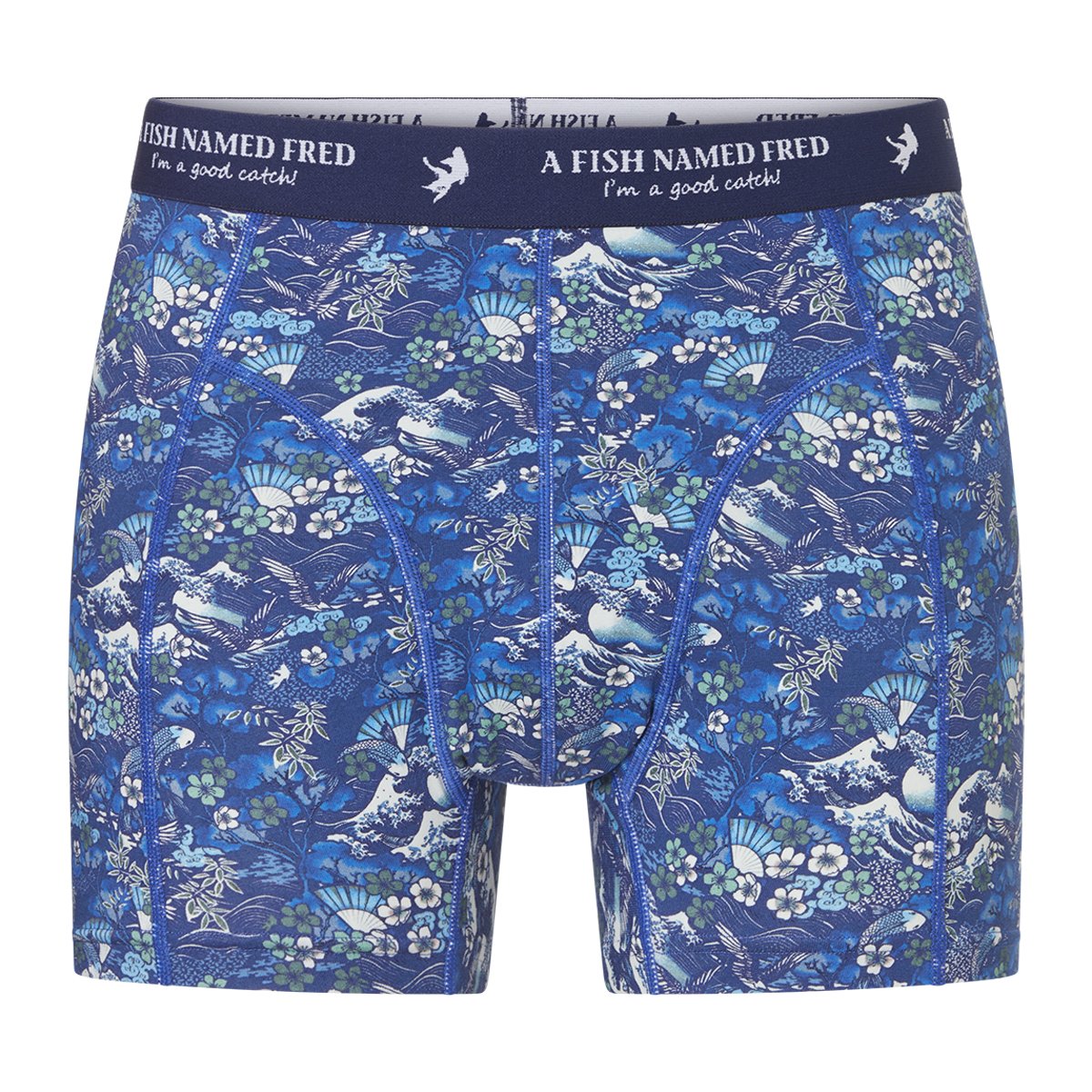 Fuji dream japanese story multicolor blue 2-pack