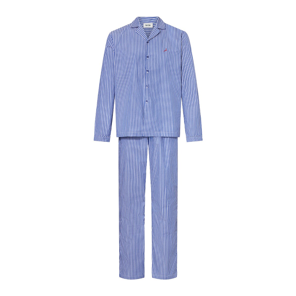 Pyjama set blue stripe