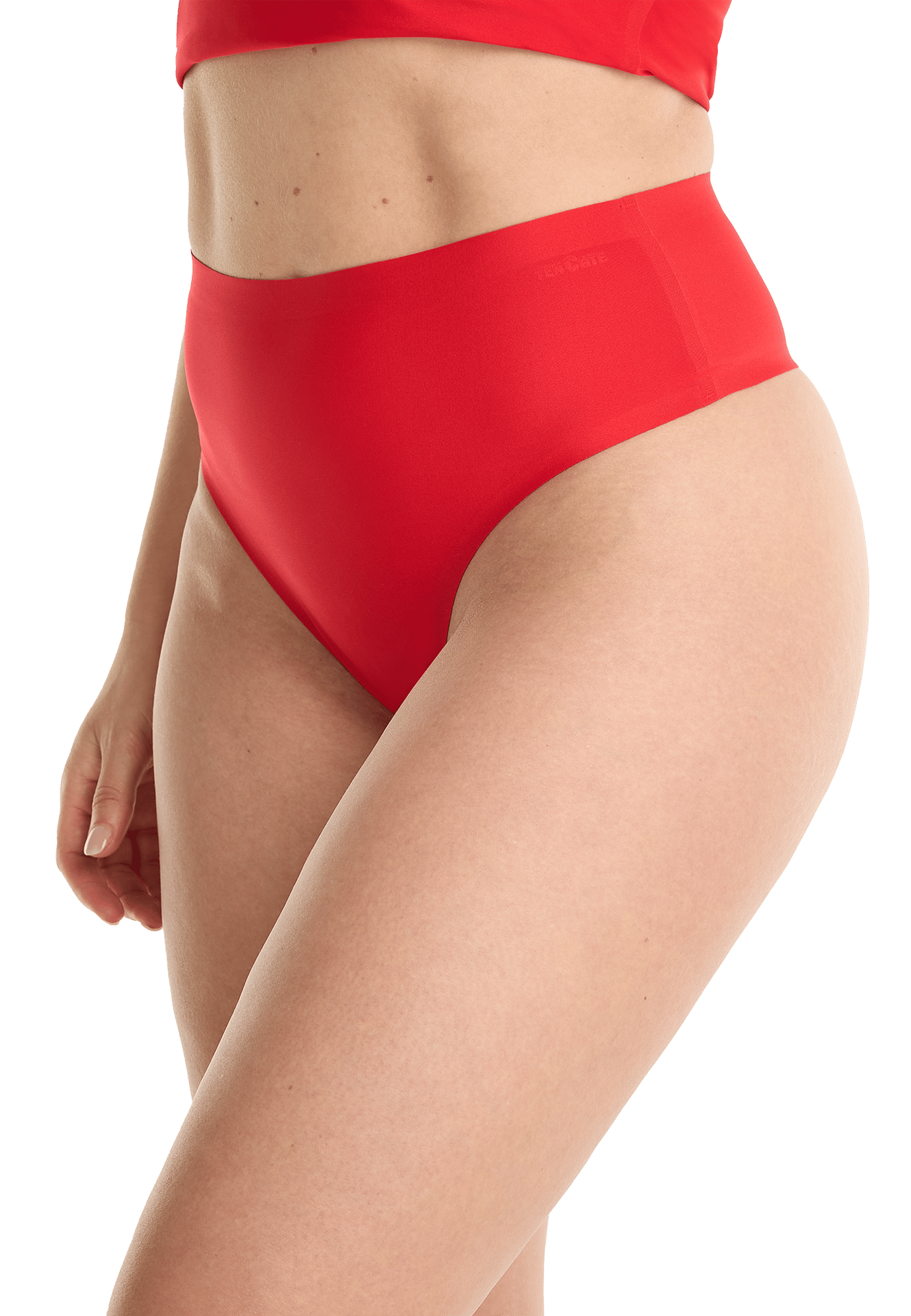 High waist string rood