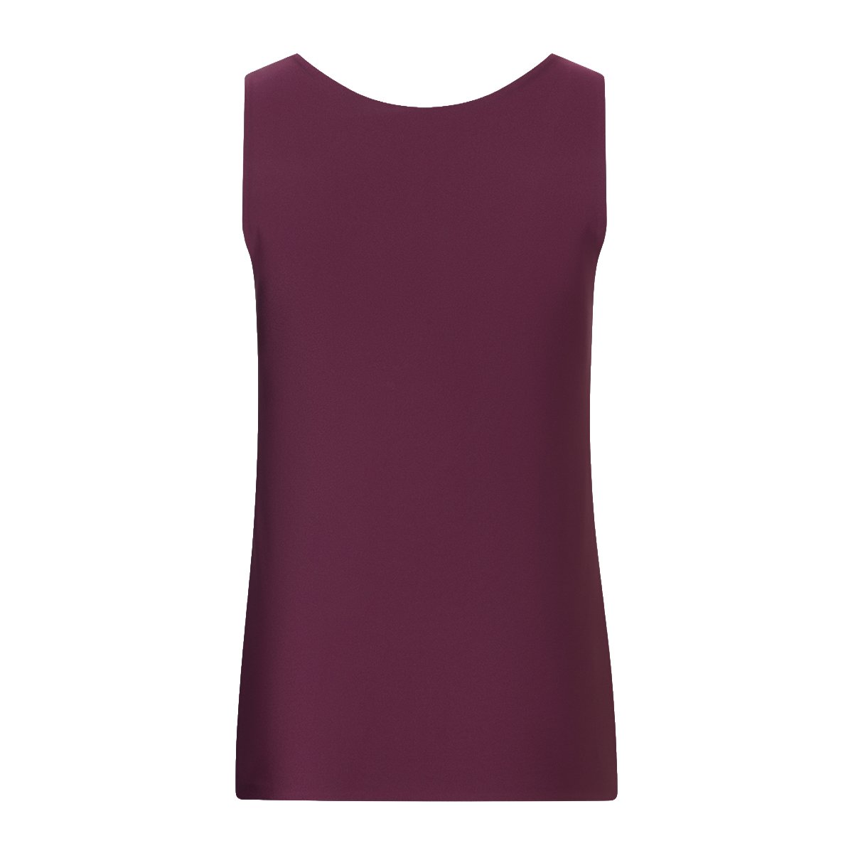 Singlet double layer cherry burgundy