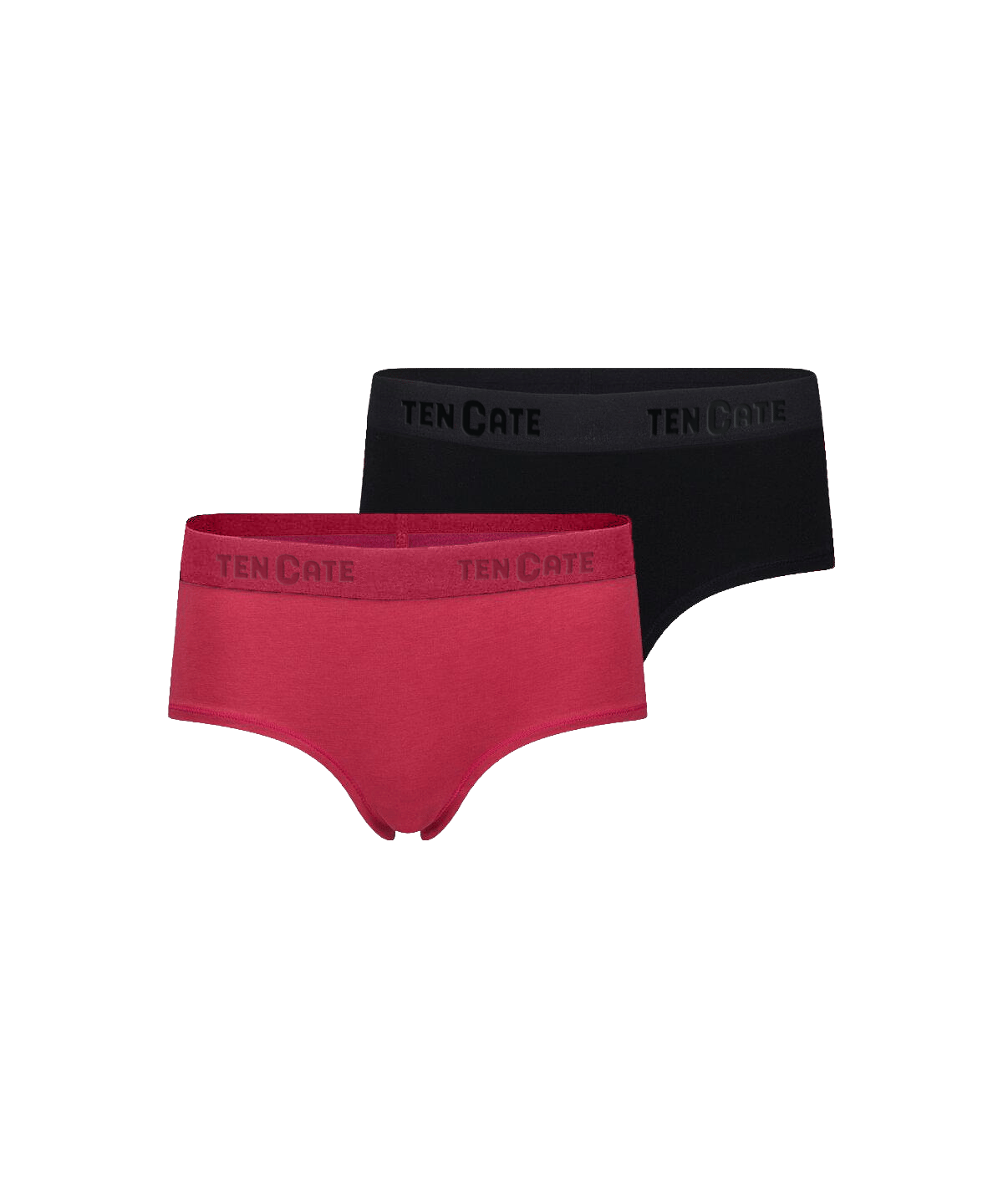 Hipster 2-pack rood/zwart 