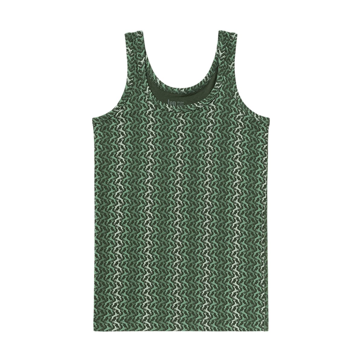 Singlet jumping deer gradient moss