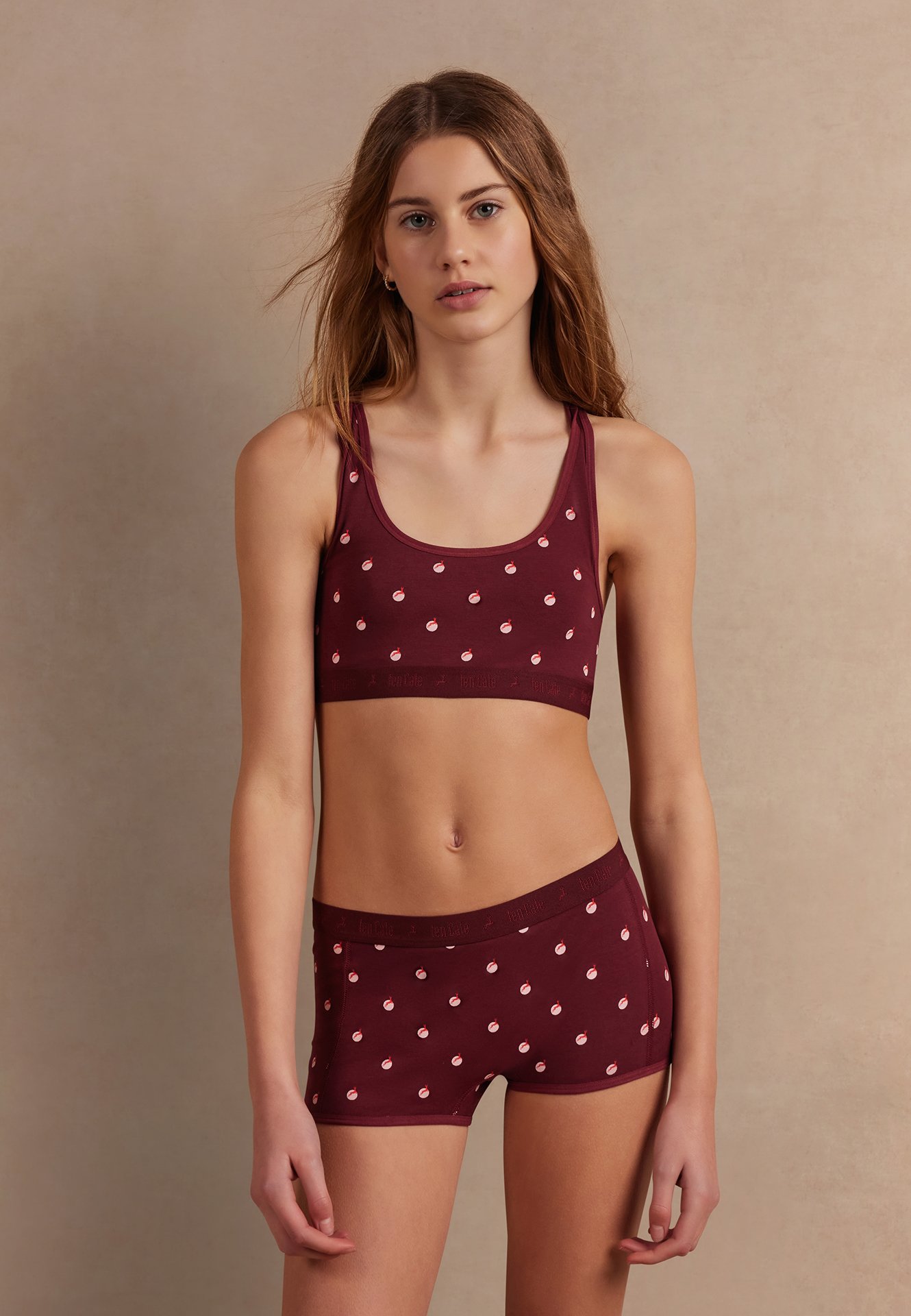 Shorts deer dots dahlia 2-pack