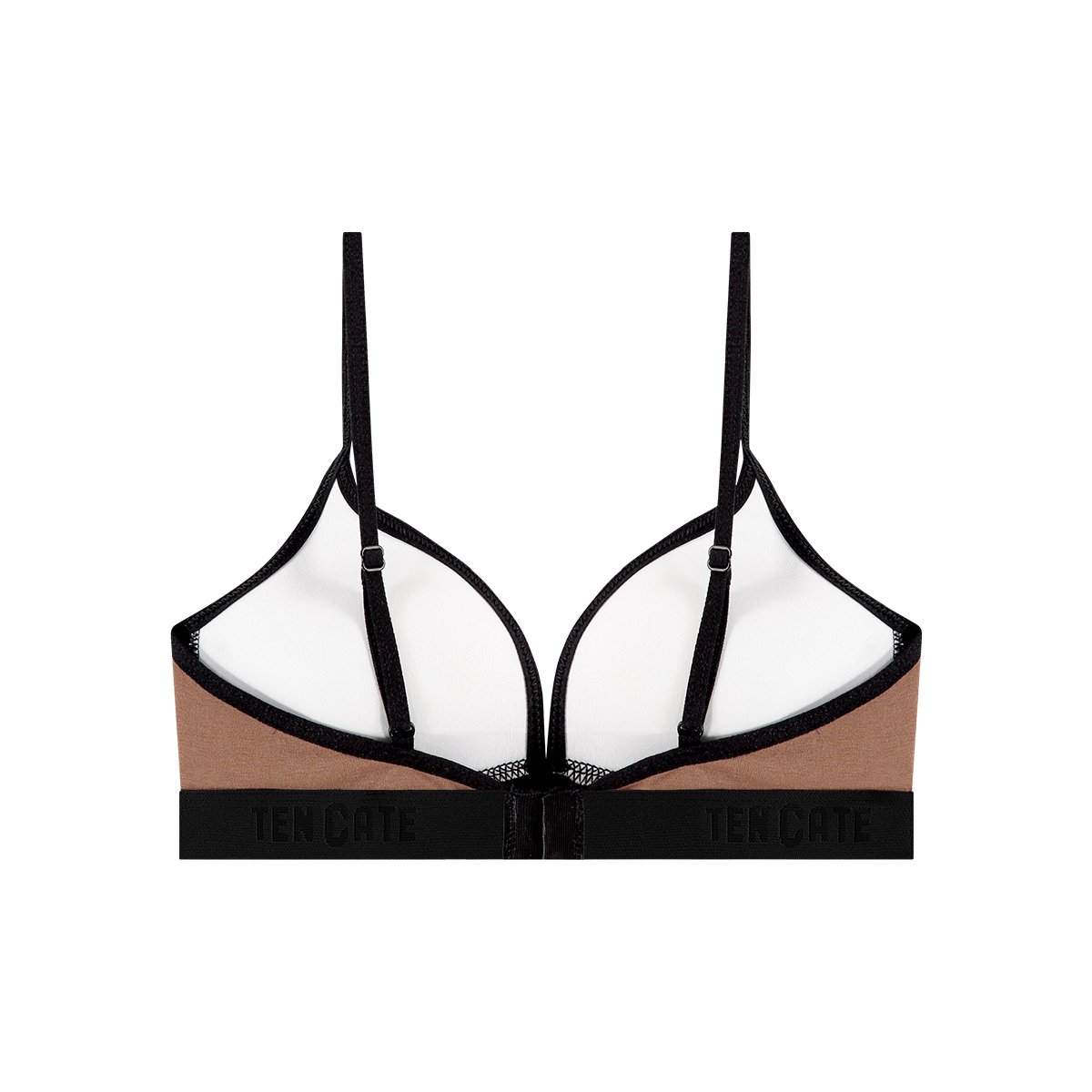 voorgevormde BH top hazelnut