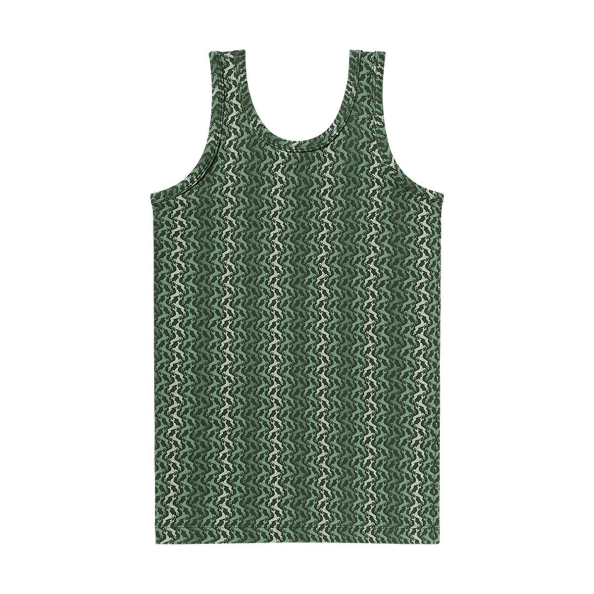 Singlet jumping deer gradient moss