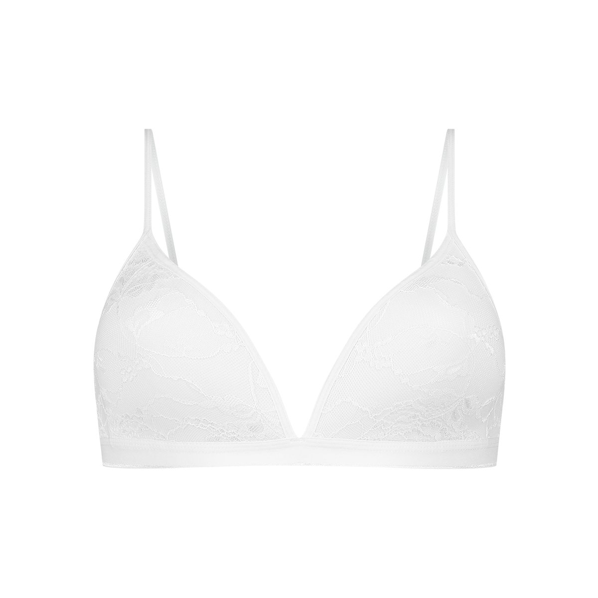 voorgevormde BH met kant wit maat 38A (75A) aanbieding met korting
