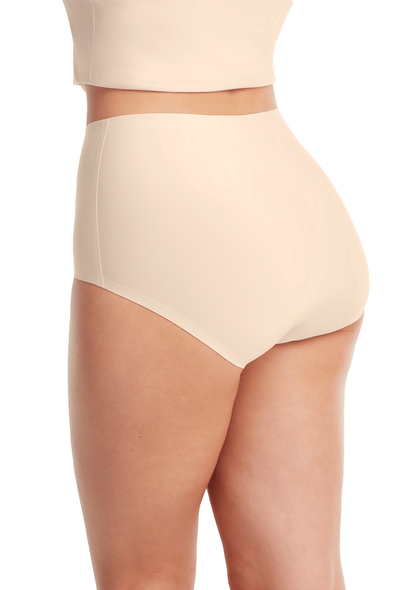 high waist almond maat L
