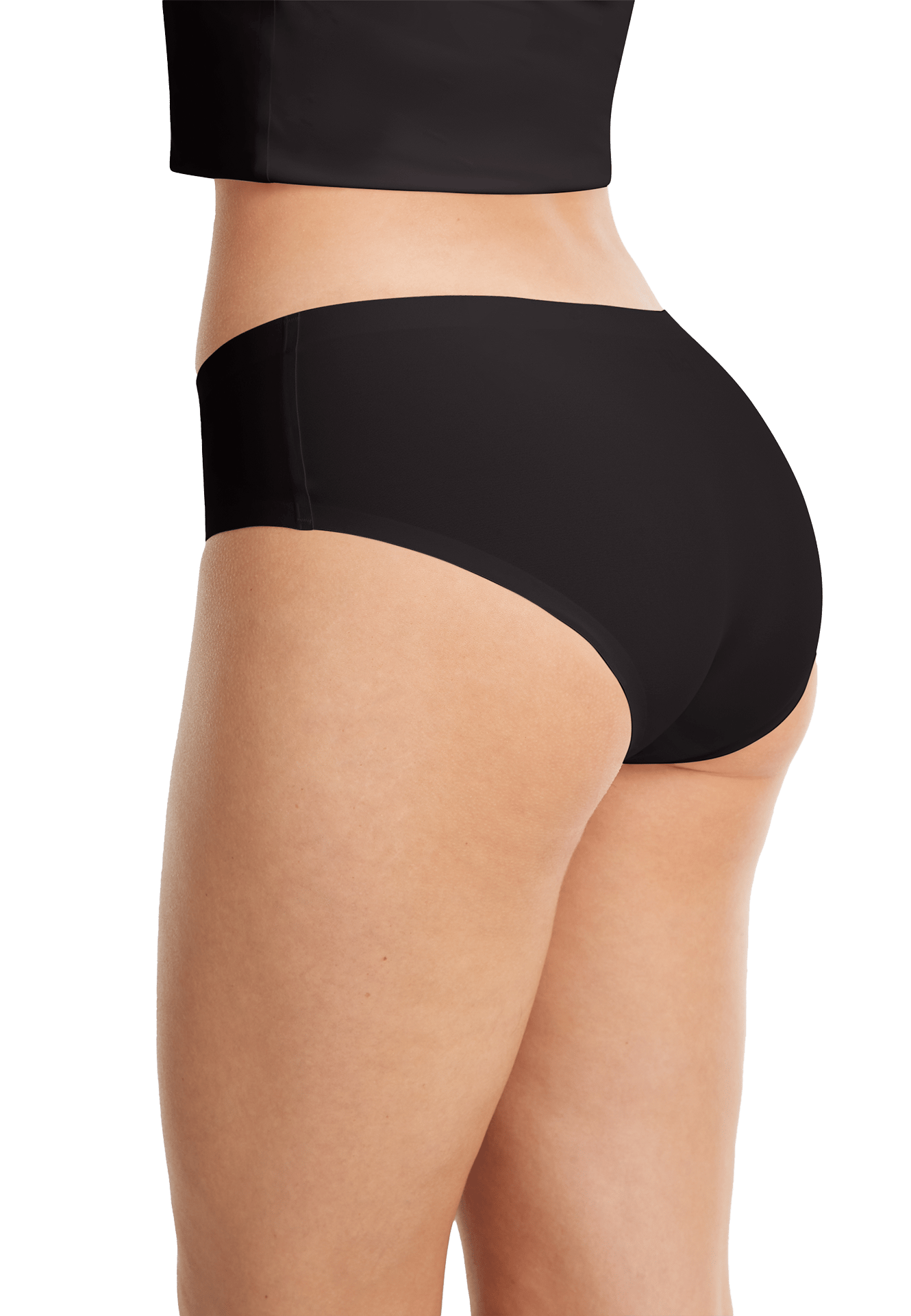 La Culotte hipster Ten Cate Secrets pour Femmes a les caractéristiques suivantes : La culotte hipster Ten Cate Secrets pour femme est sans couture, fabriquée dans un matériau respirant et doux. Spécifications :  Coupe : ajustée ; taille élastique ; sans couture Couleur : noir Matières : 88% polyester - 12% élasthanne