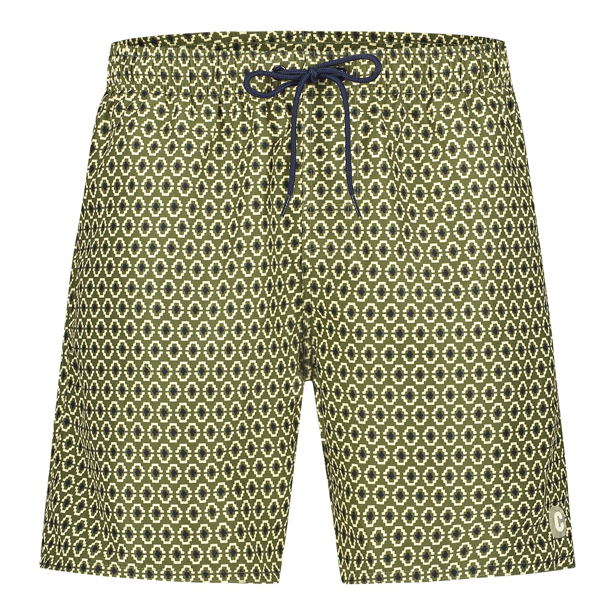 Zwemshort ikat green maat XL
