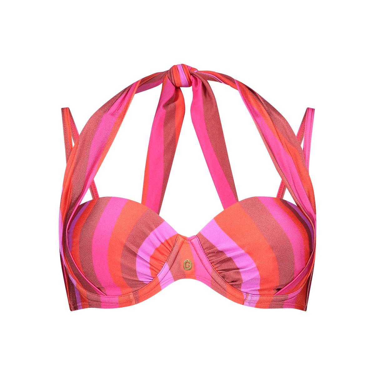 multiway bikini top shiny wave maat 36E (70E)