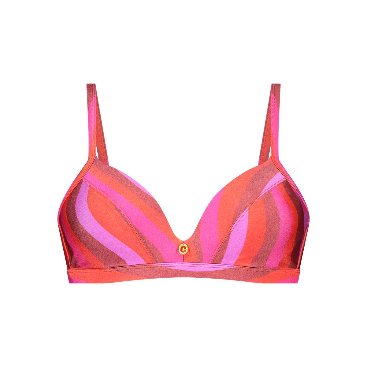 triangle bikini top shiny wave maat 36C (70C)