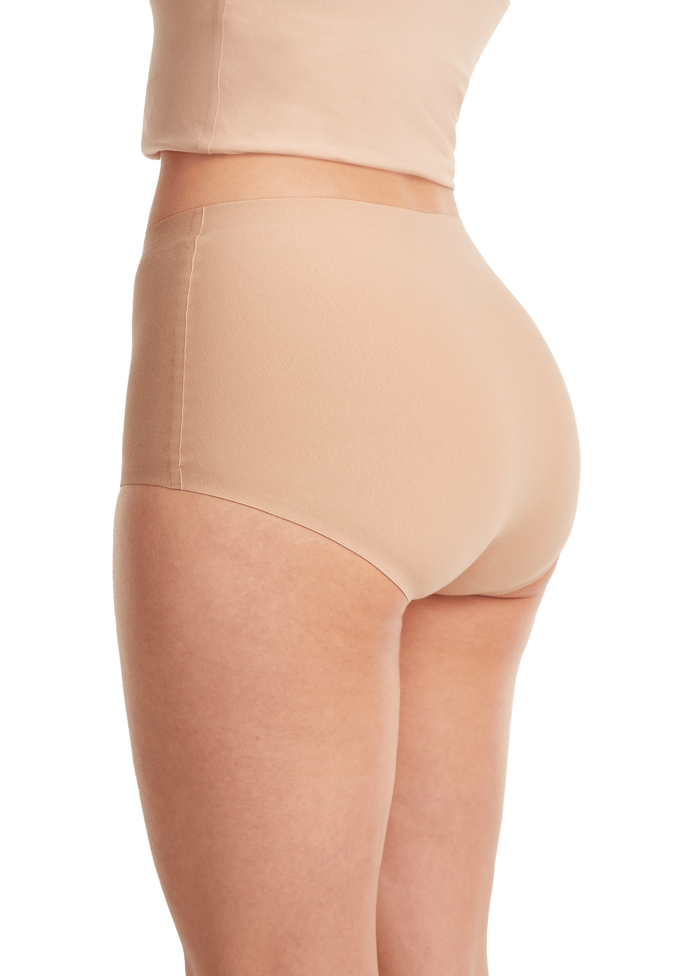 Secrets High Waist slip Katoen 32047 Hoge naadloze taille slip Onderbroek biologisch katoen
