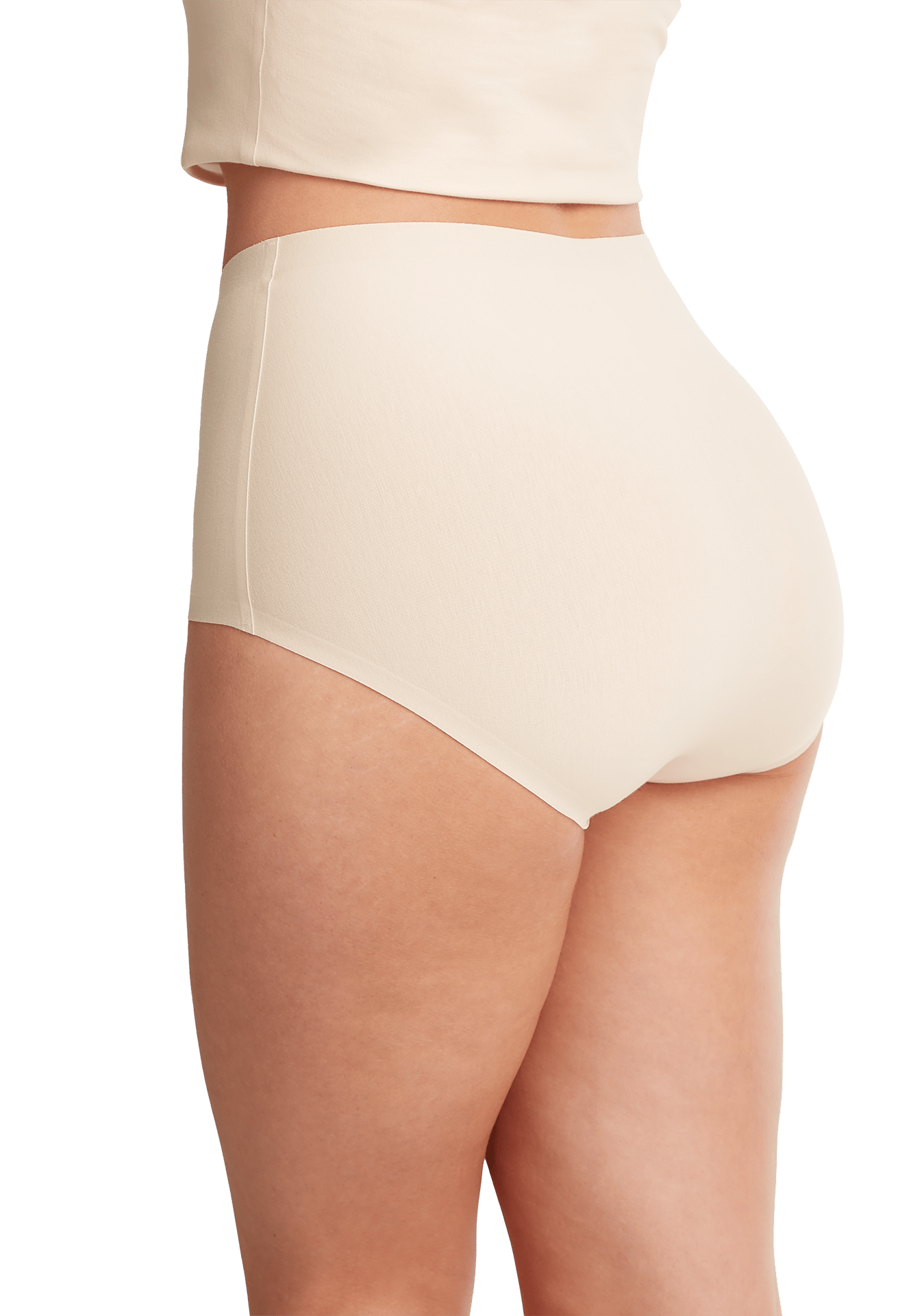 Secrets High Waist slip Katoen 32047 Hoge naadloze taille slip Onderbroek biologisch katoen